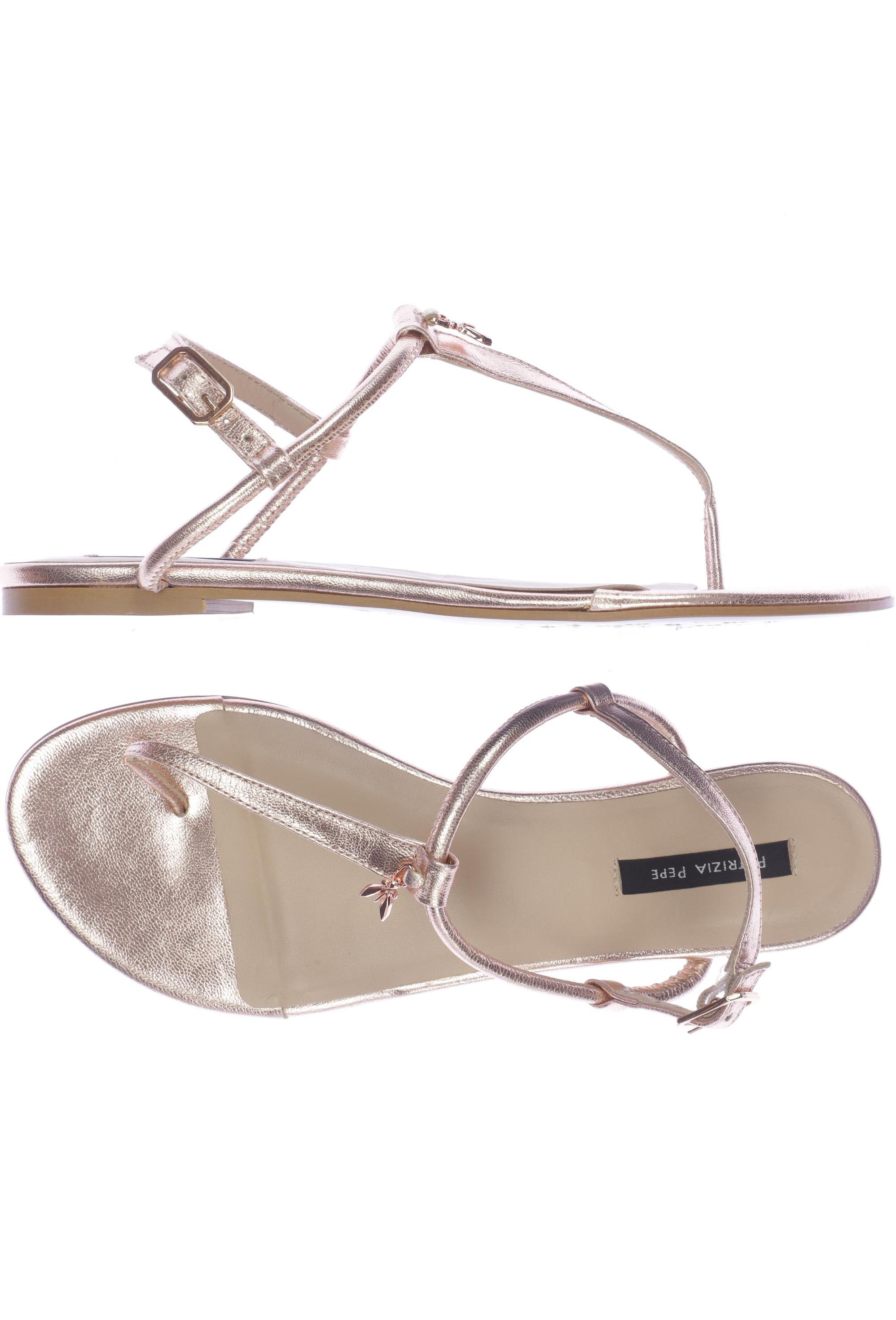 

Patrizia Pepe Damen Sandale, gold, Gr. 39