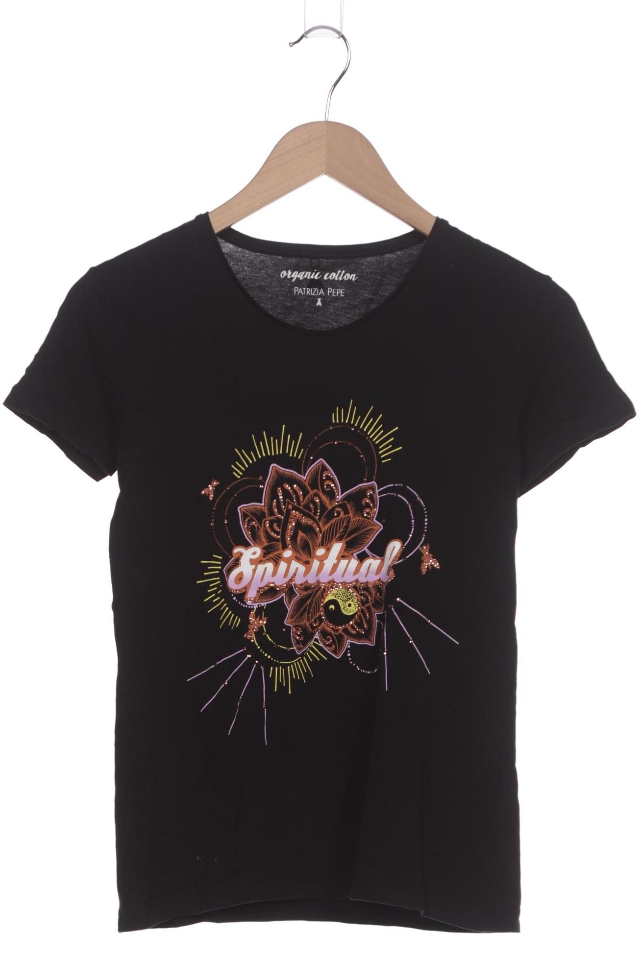 

Patrizia Pepe Damen T-Shirt, schwarz, Gr. 32