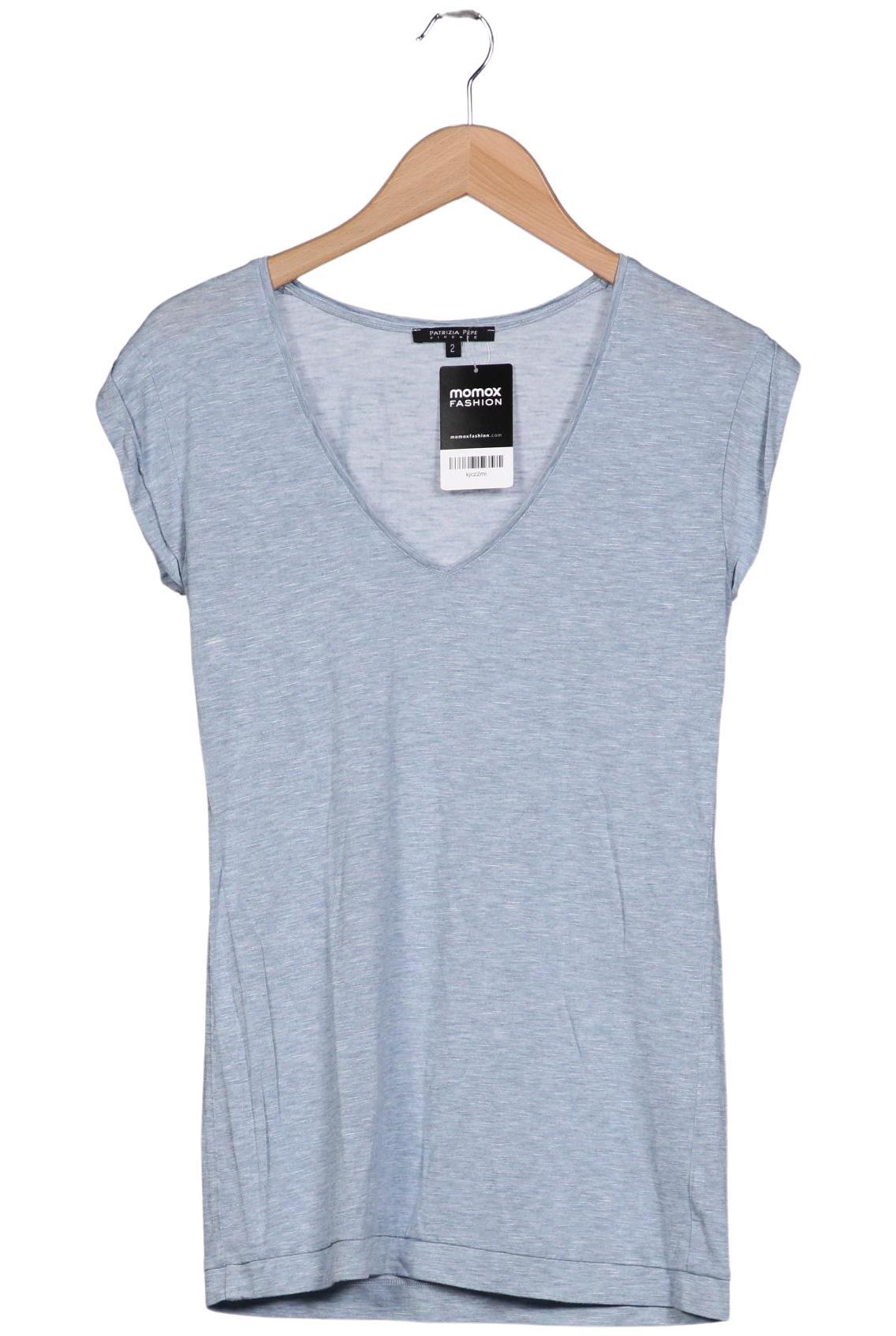 

Patrizia Pepe Damen T-Shirt, hellblau, Gr. 36