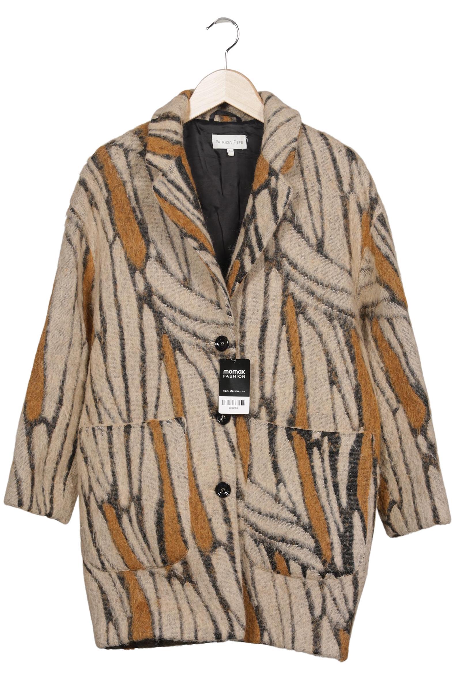 

Patrizia Pepe Damen Mantel, beige, Gr. 40