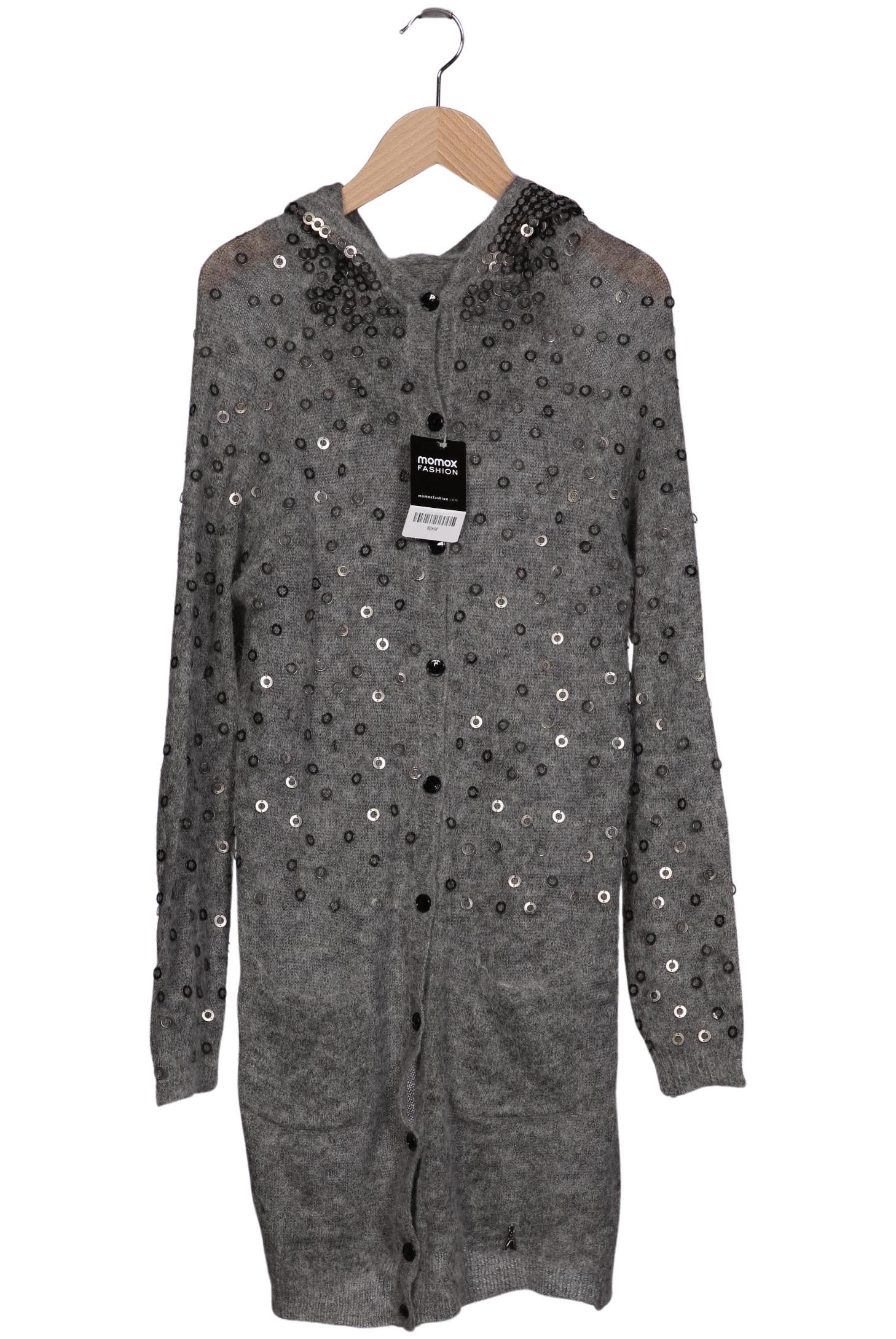 

Patrizia Pepe Damen Strickjacke, grau, Gr. 34