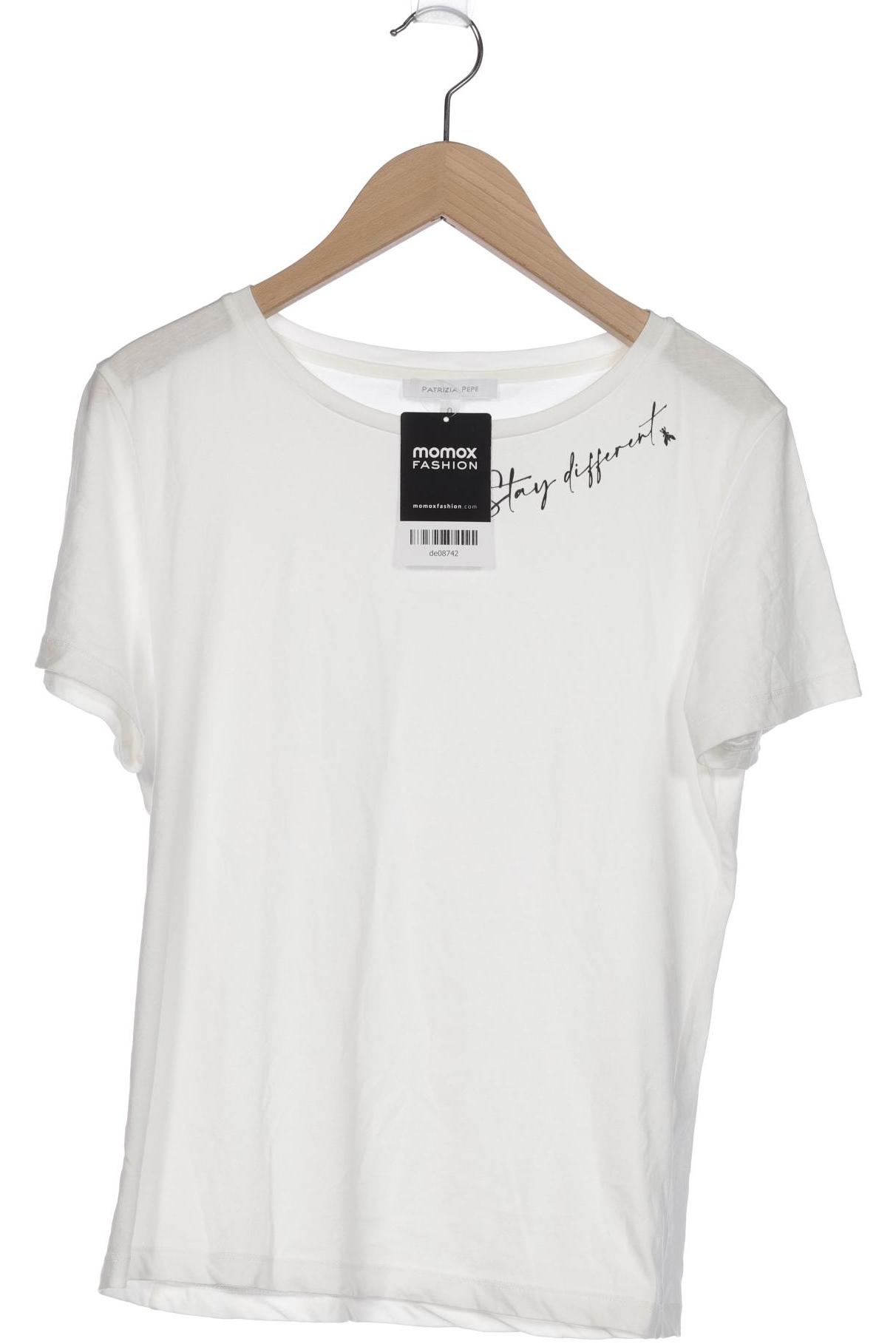 

Patrizia Pepe Damen T-Shirt, weiß, Gr. 32