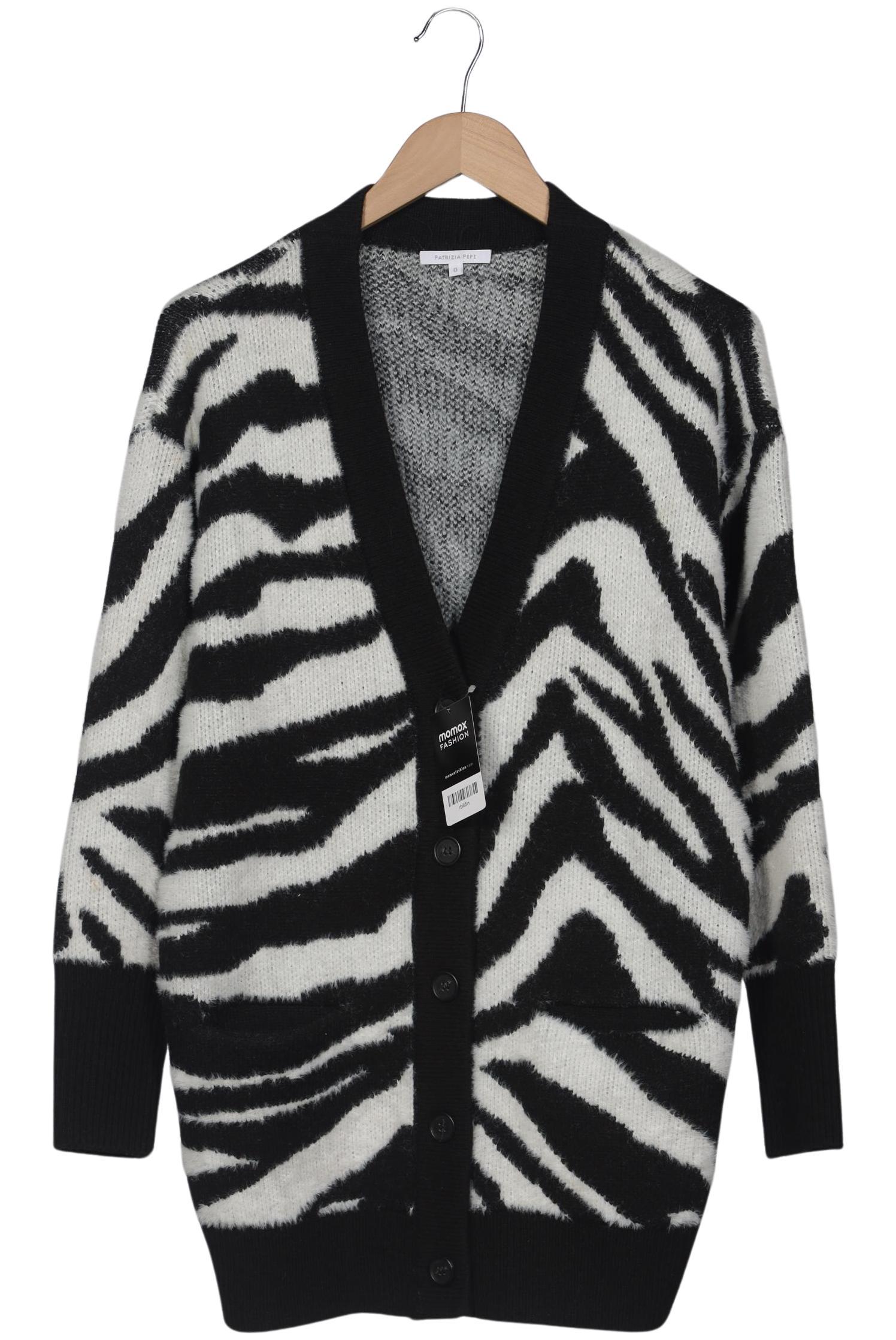 

Patrizia Pepe Damen Strickjacke, schwarz, Gr. 32