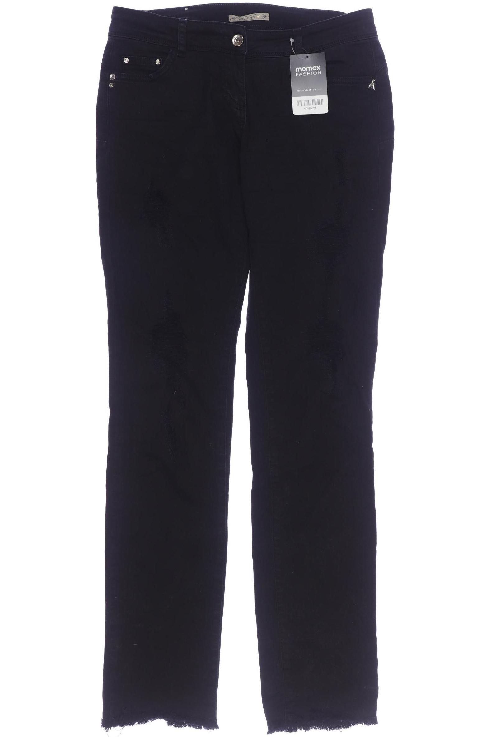

Patrizia Pepe Damen Jeans, schwarz, Gr. 29