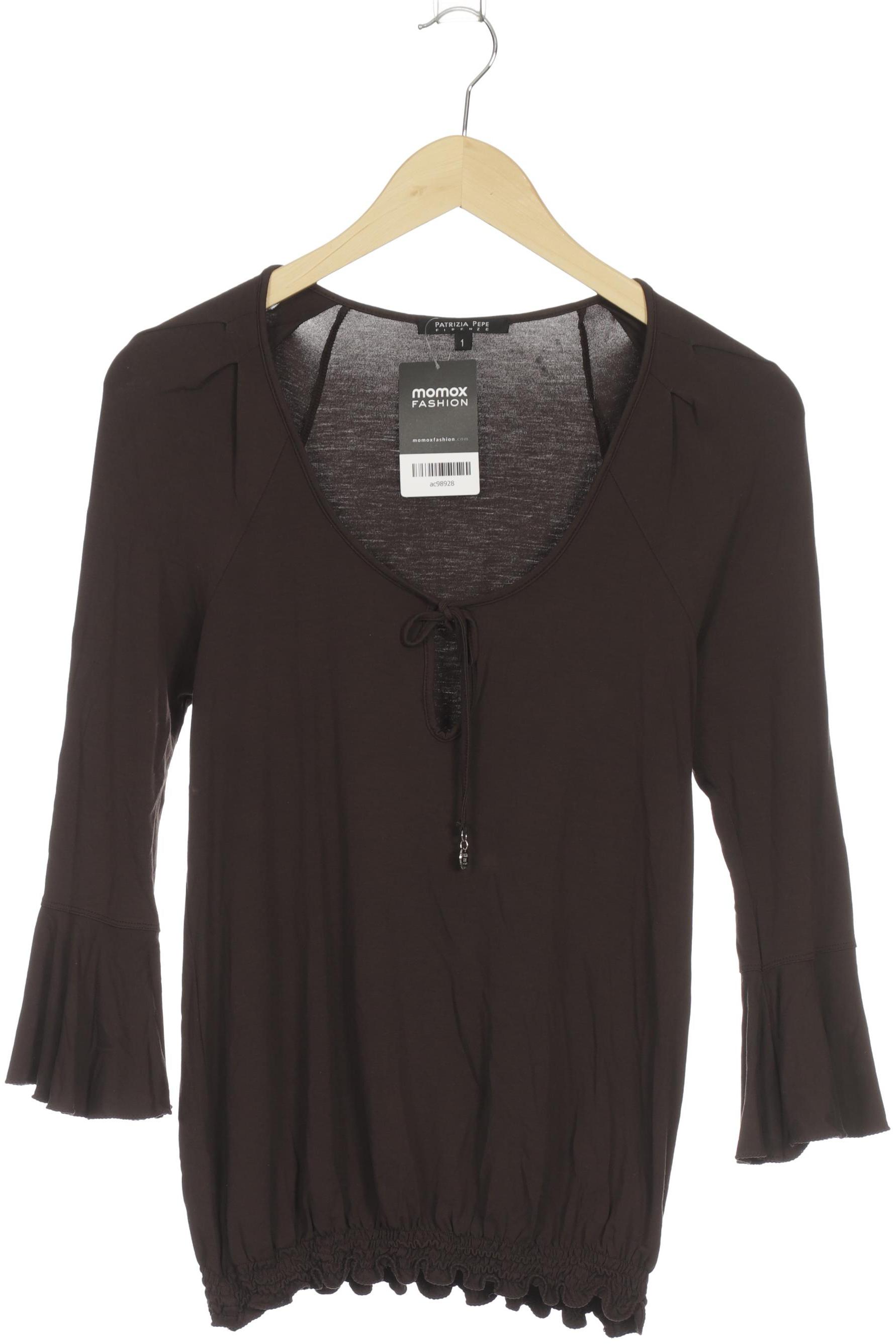

Patrizia Pepe Damen Langarmshirt, braun, Gr.