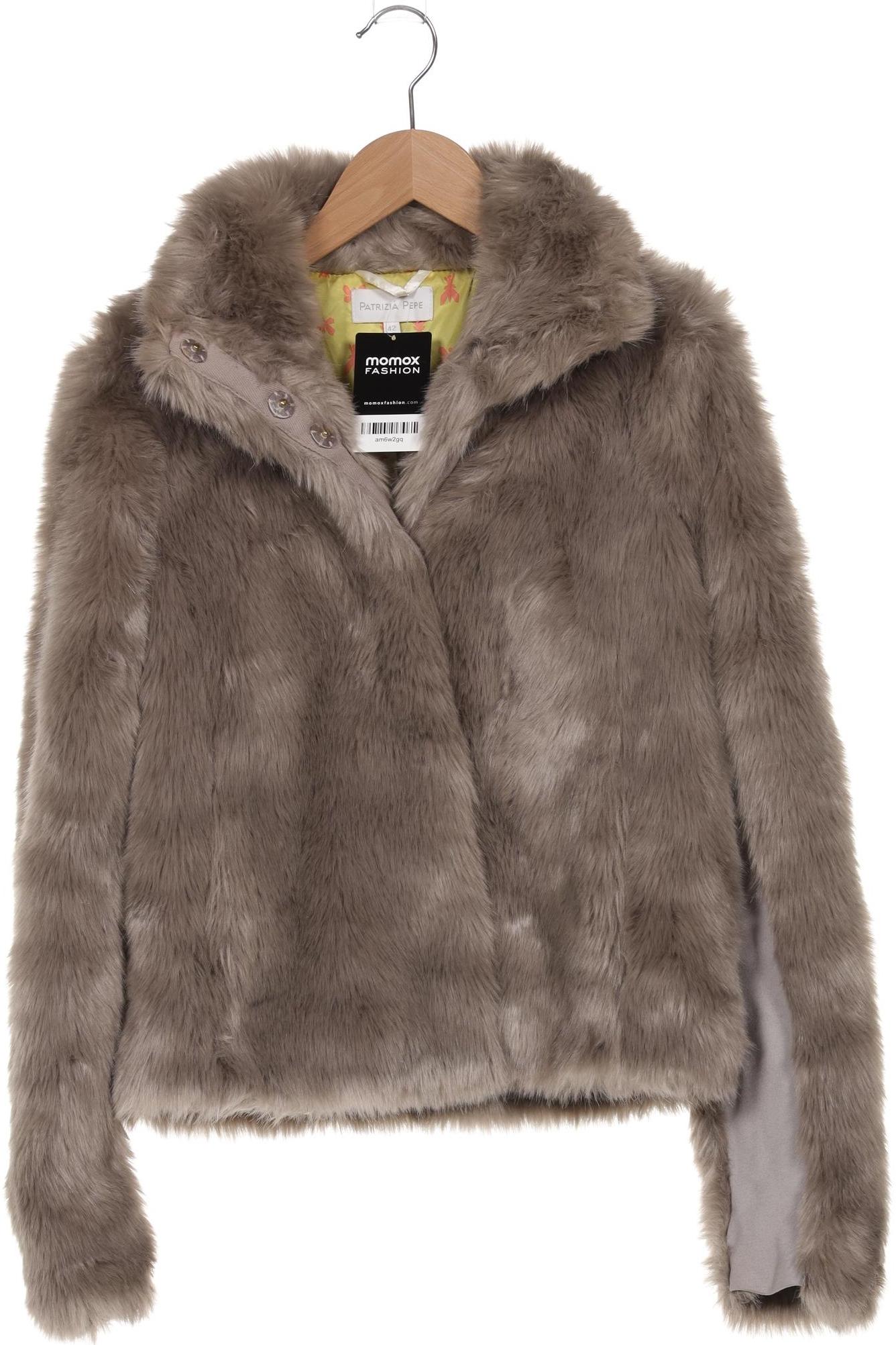 

Patrizia Pepe Damen Jacke, beige, Gr. 42