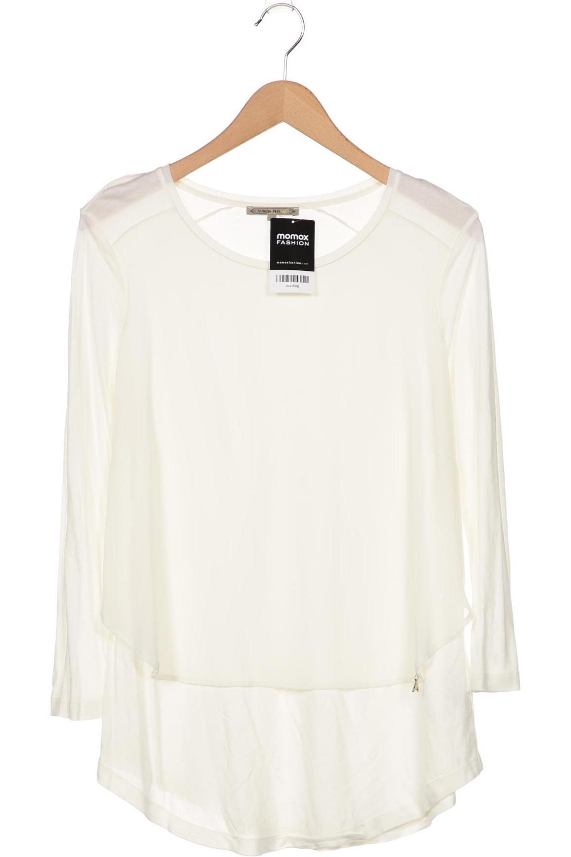 

Patrizia Pepe Damen Langarmshirt, cremeweiß