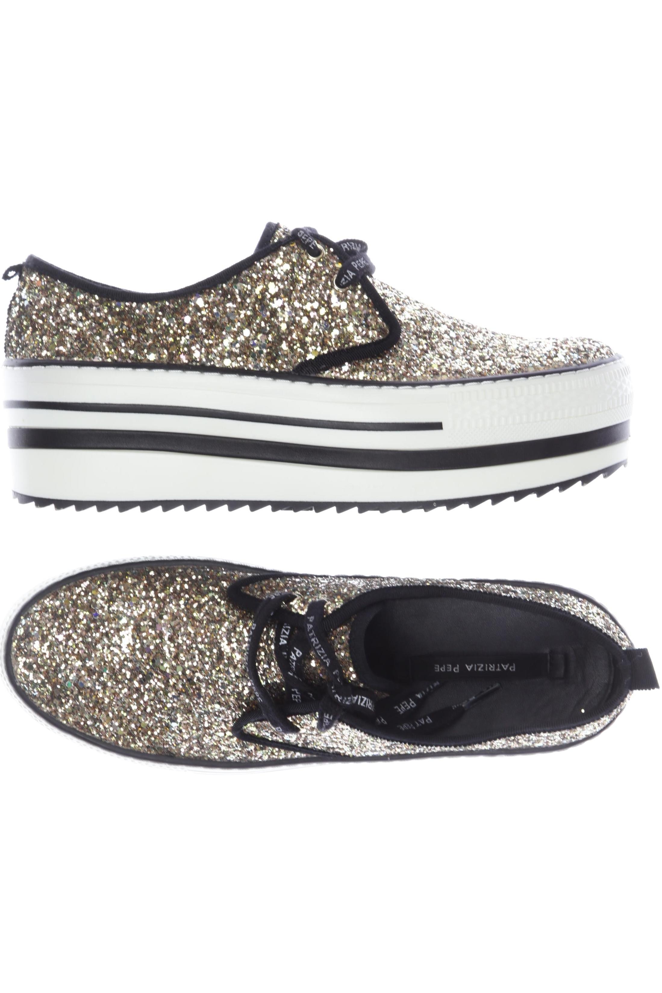 

Patrizia Pepe Damen Sneakers, gold, Gr. 38