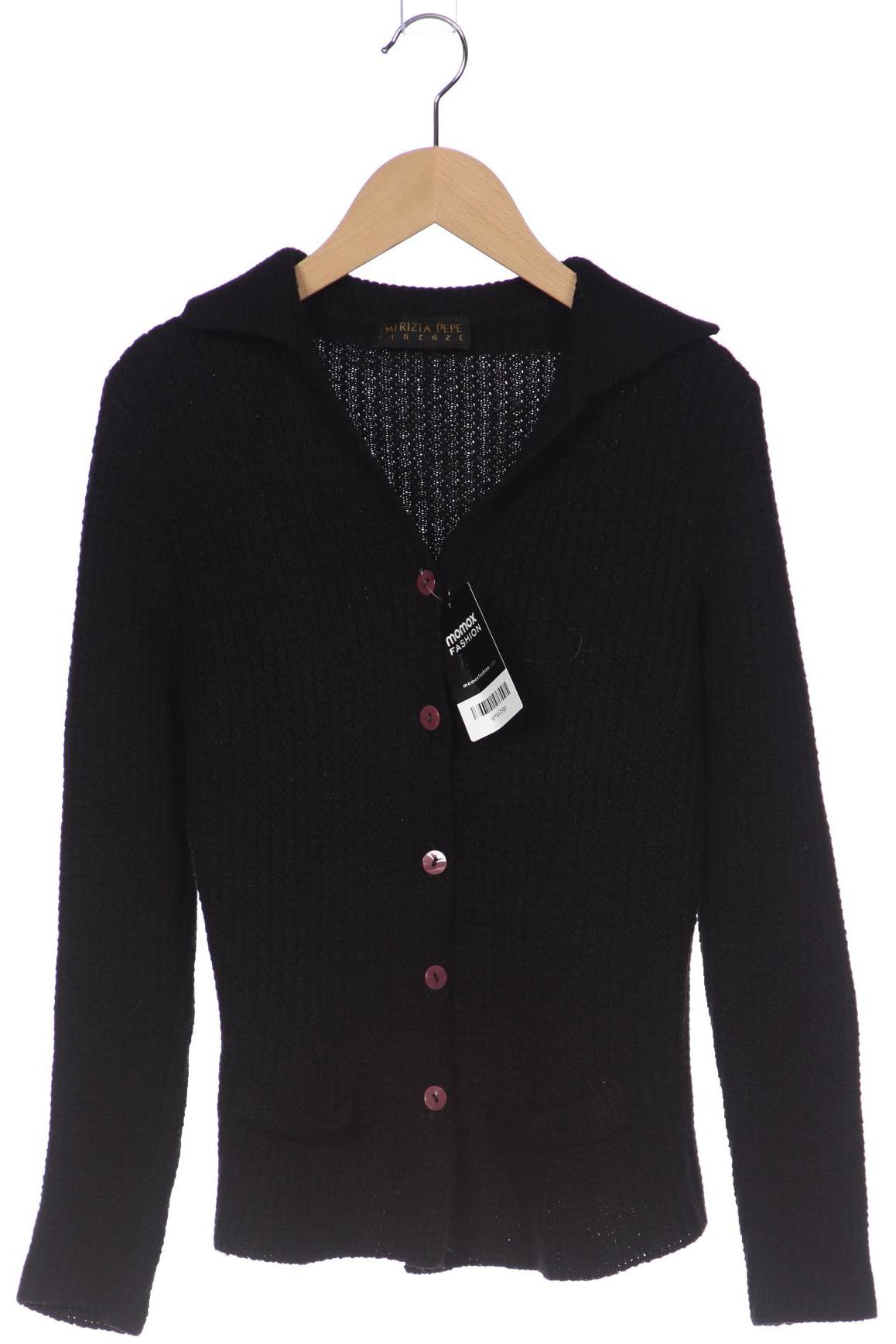 

Patrizia Pepe Damen Strickjacke, schwarz, Gr. 32