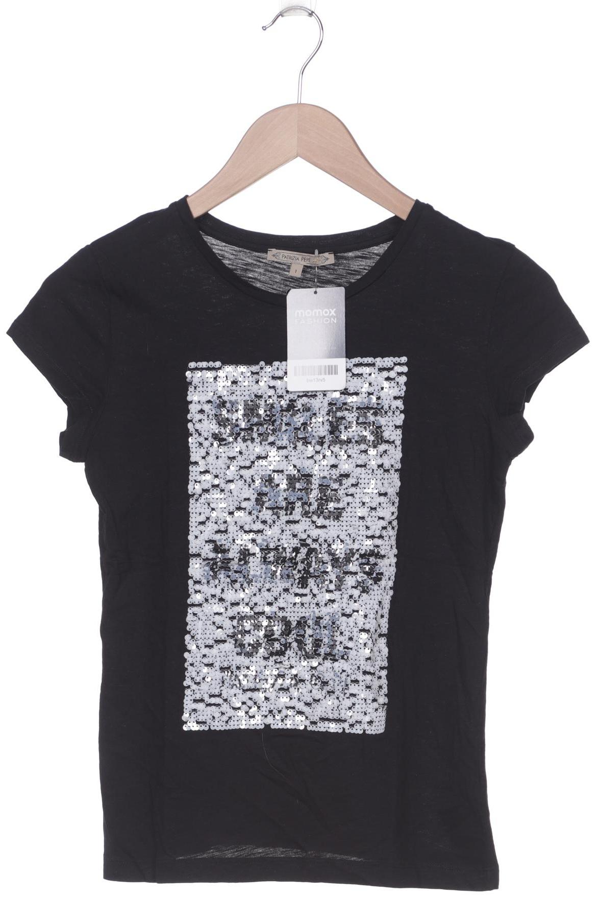 

Patrizia Pepe Damen T-Shirt, schwarz