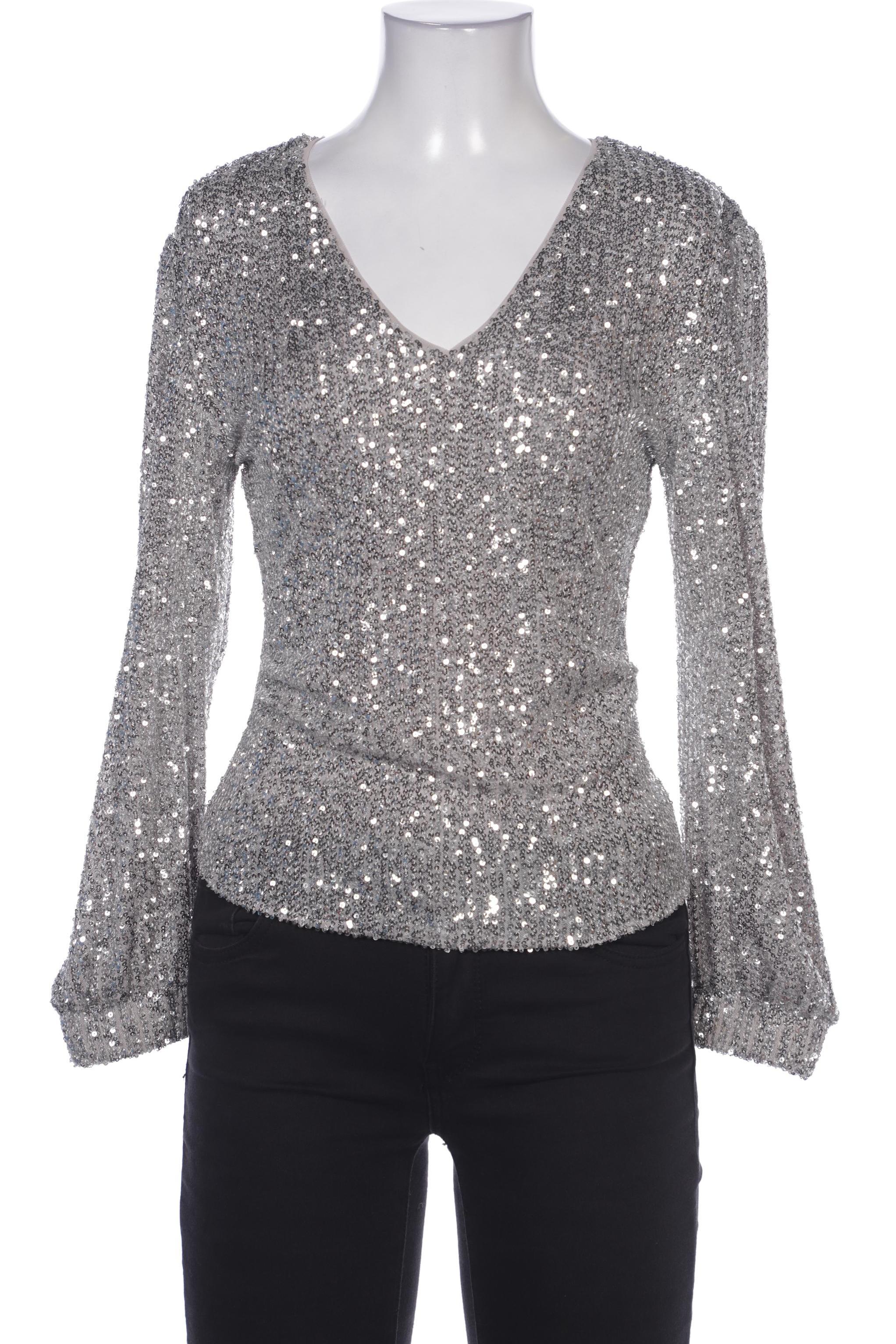 

Patrizia Pepe Damen Bluse, silber, Gr. 32