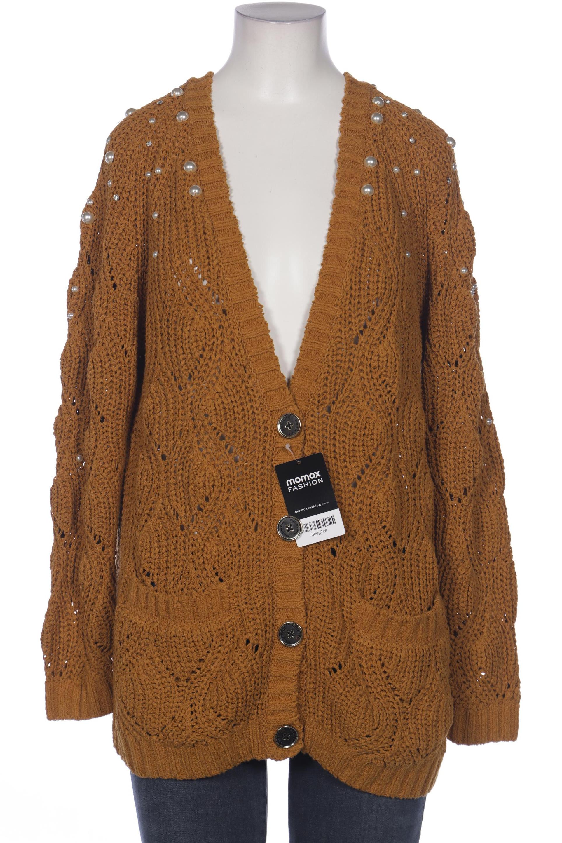 

Patrizia Pepe Damen Strickjacke, beige, Gr. 36