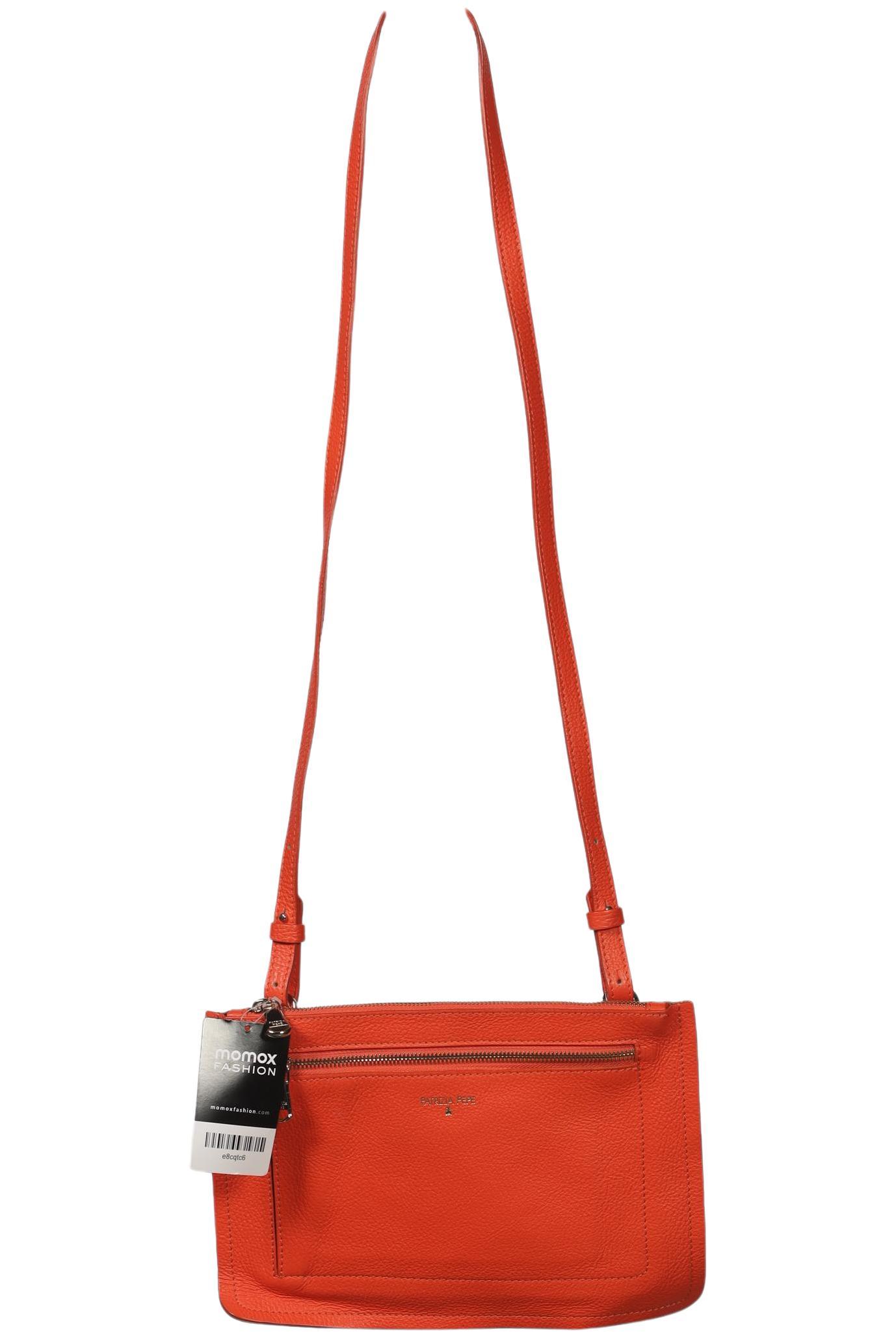

Patrizia Pepe Damen Handtasche, orange, Gr.