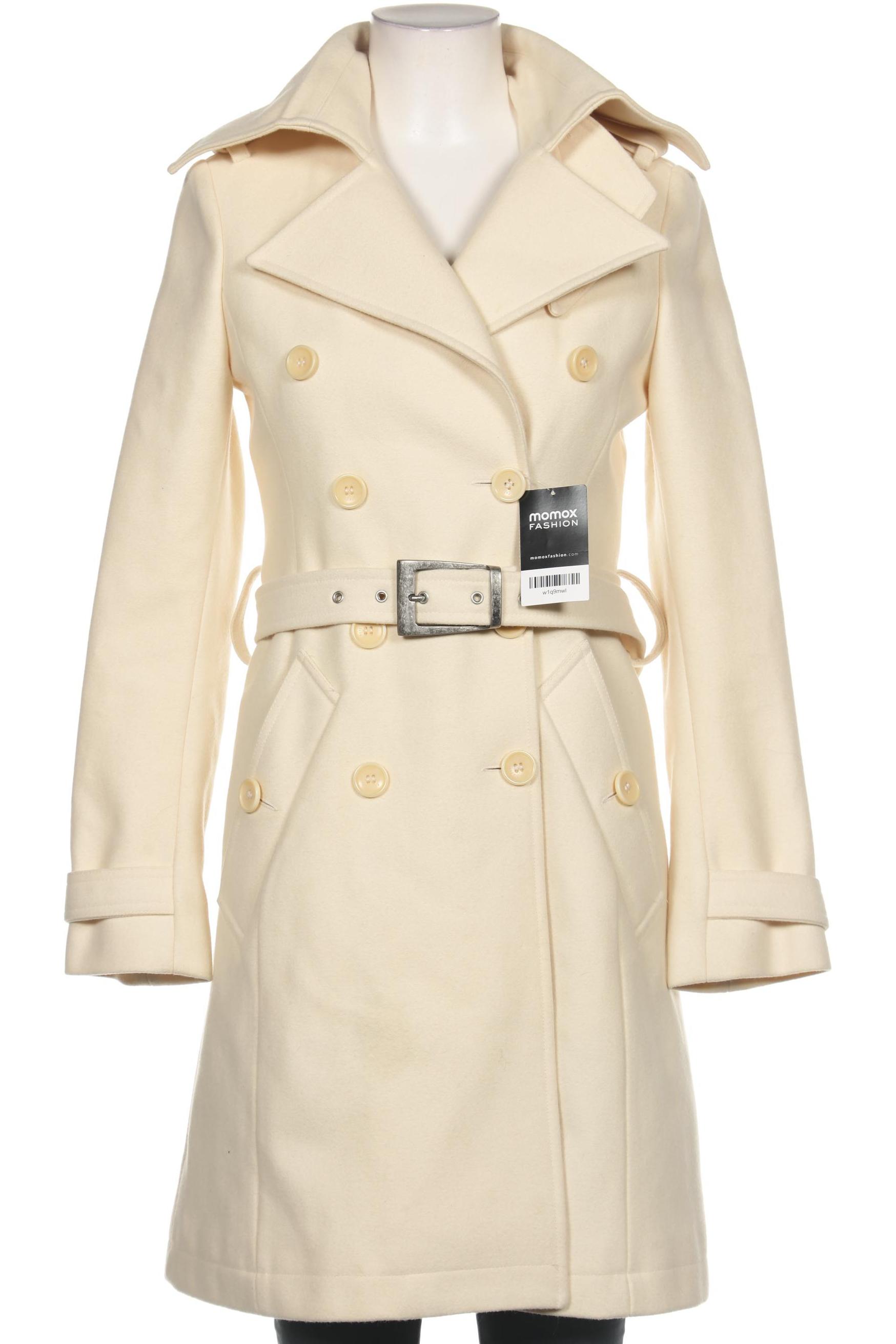 

Patrizia Pepe Damen Mantel, cremeweiß, Gr. 40