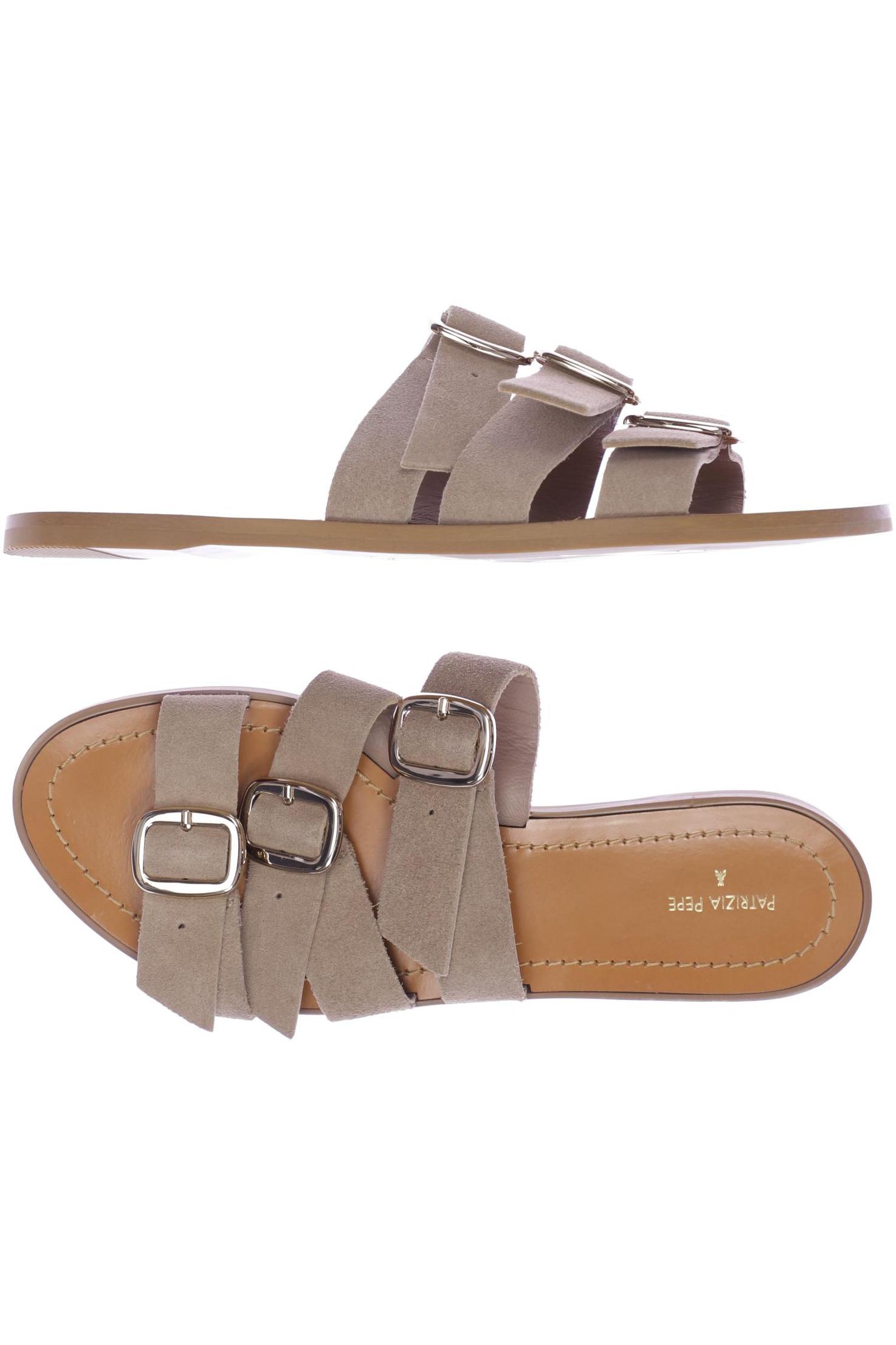 

Patrizia Pepe Damen Sandale, beige, Gr. 38