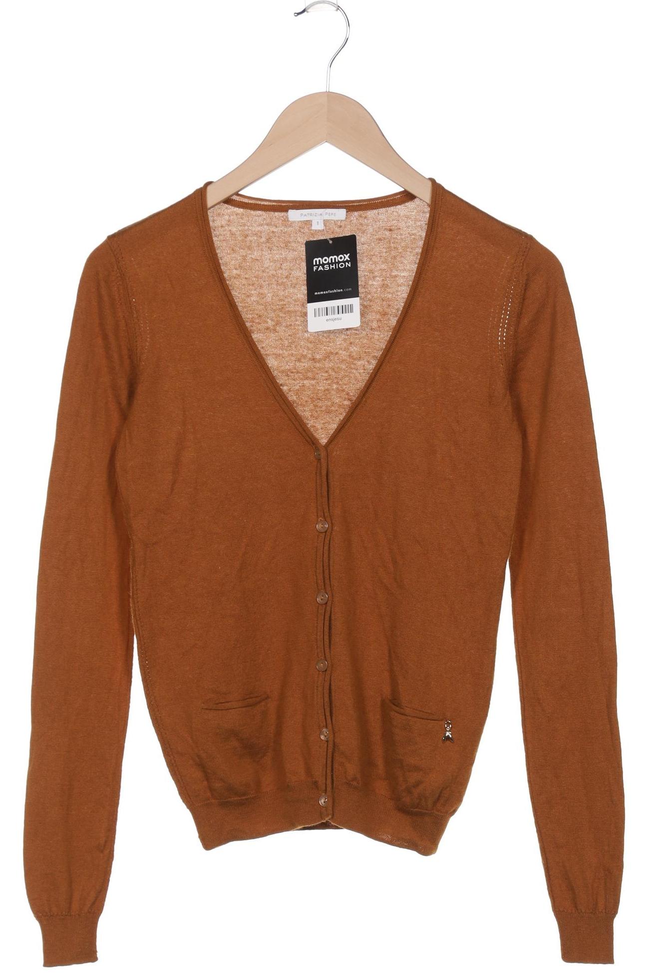 

Patrizia Pepe Damen Strickjacke, braun, Gr. 34