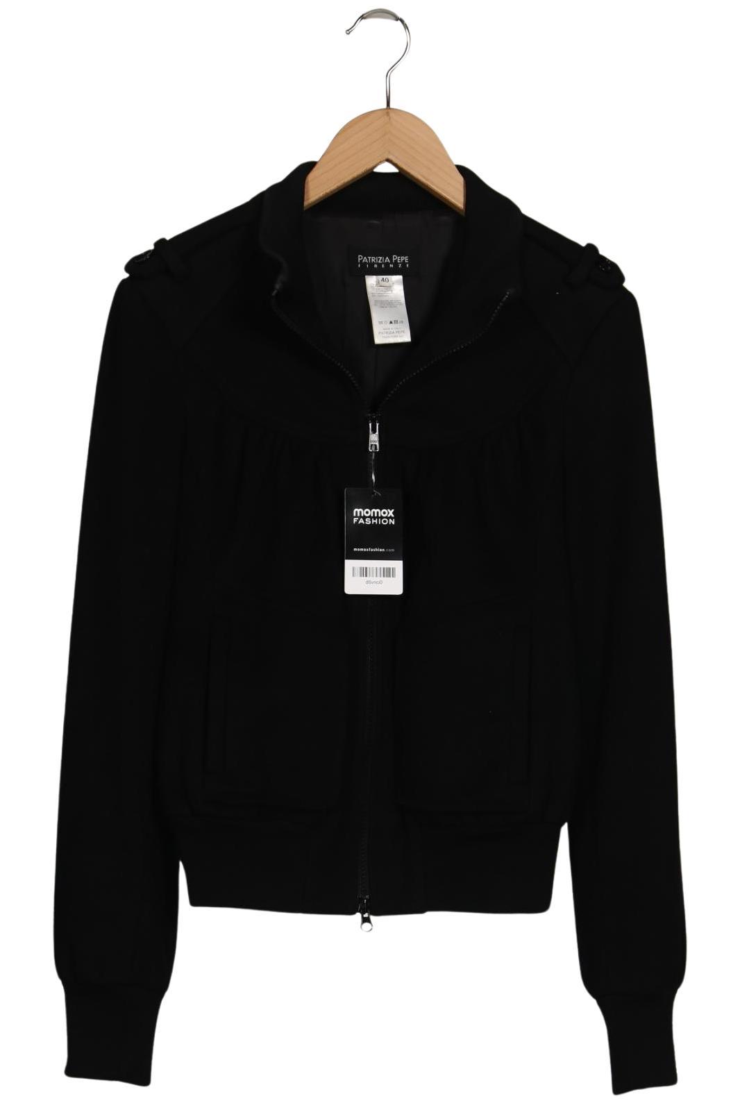 

Patrizia Pepe Damen Jacke, schwarz, Gr. 40