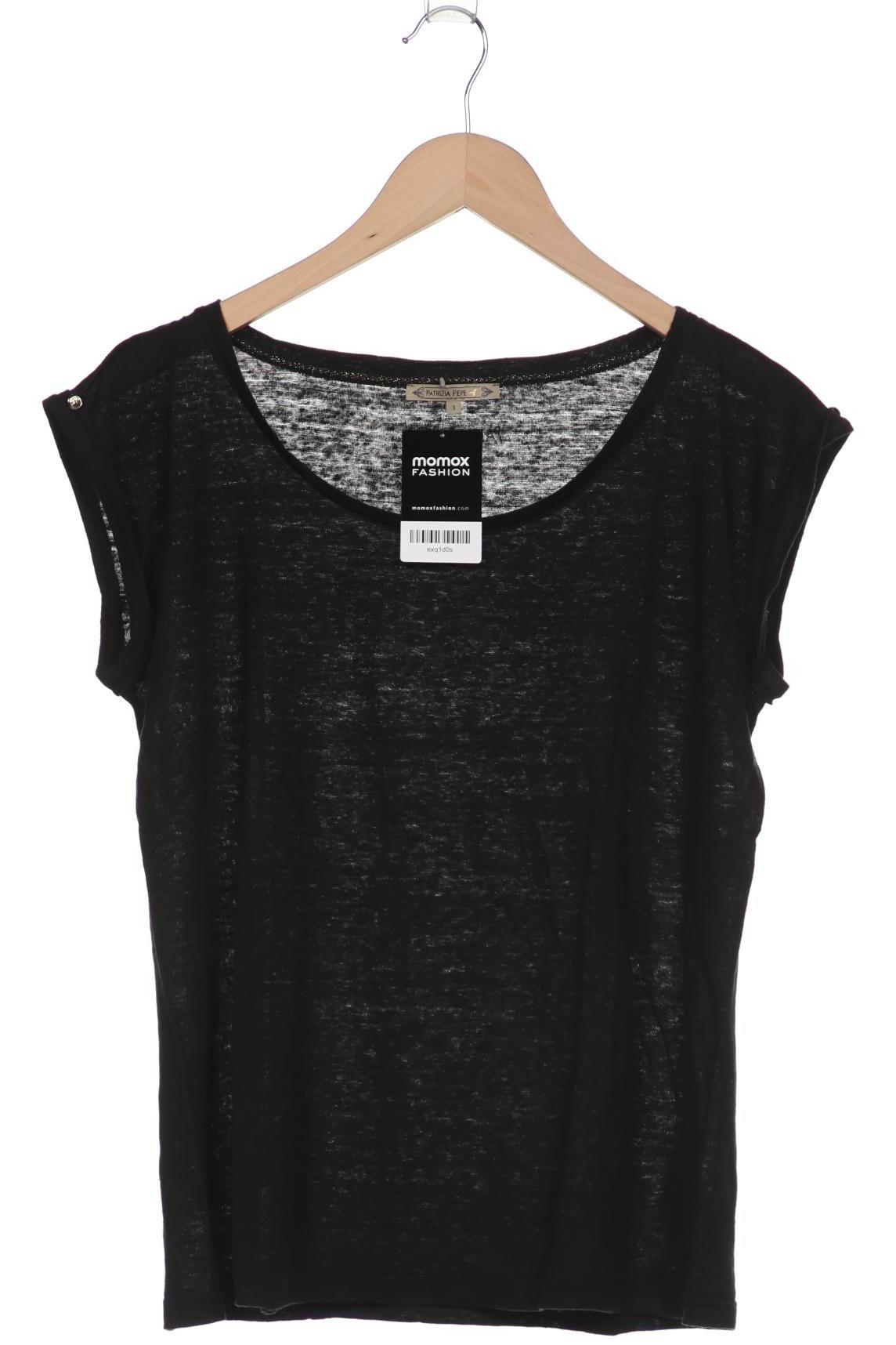 

Patrizia Pepe Damen T-Shirt, schwarz