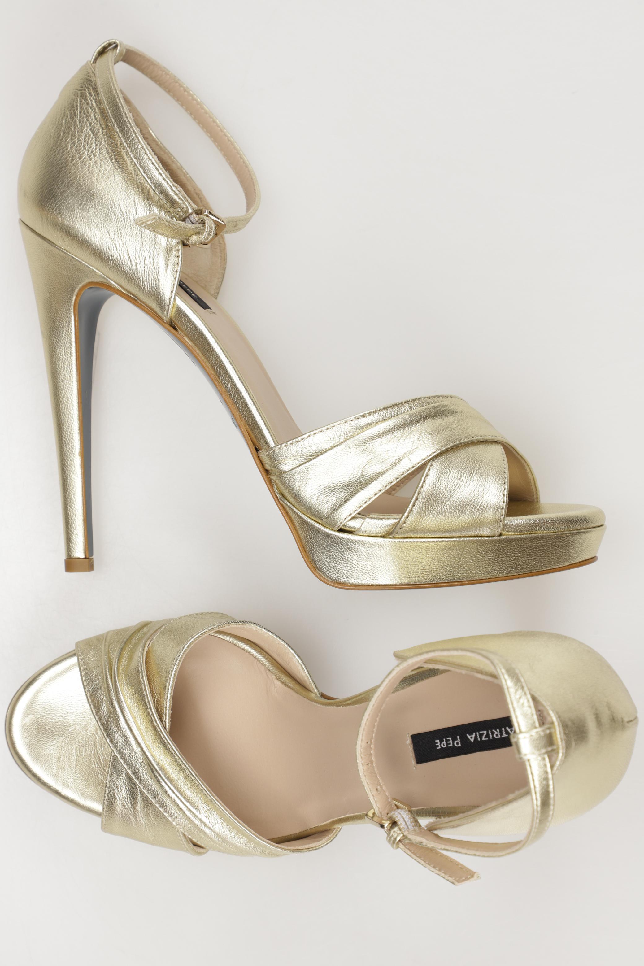 

Patrizia Pepe Damen Sandale, gold, Gr. 39