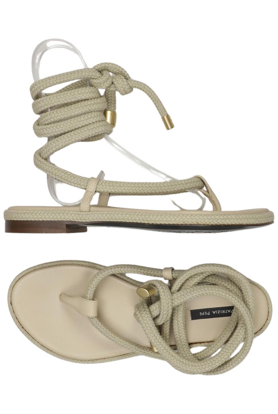 

Patrizia Pepe Damen Sandale, beige, Gr. 38