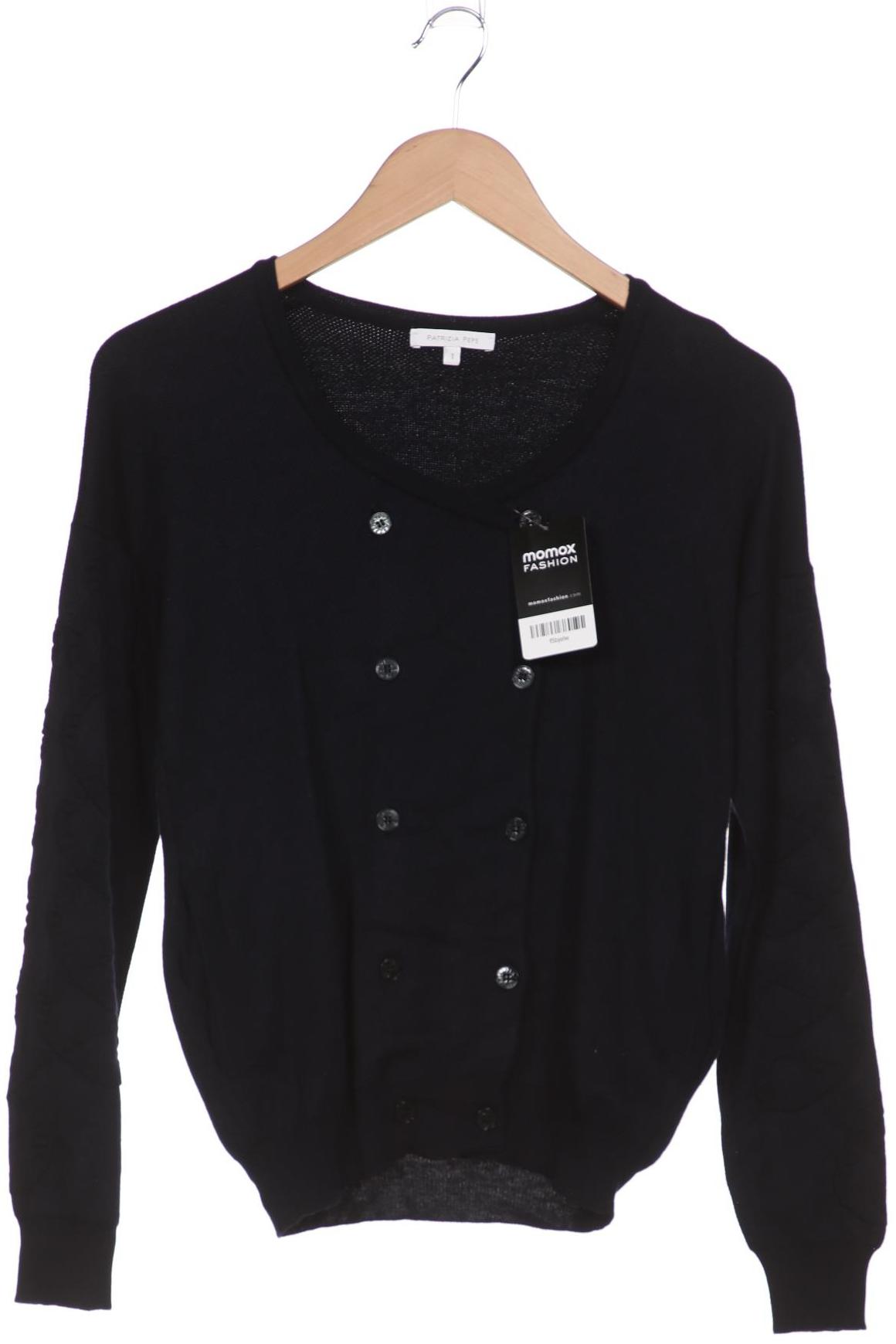 

Patrizia Pepe Damen Strickjacke, marineblau, Gr. 34