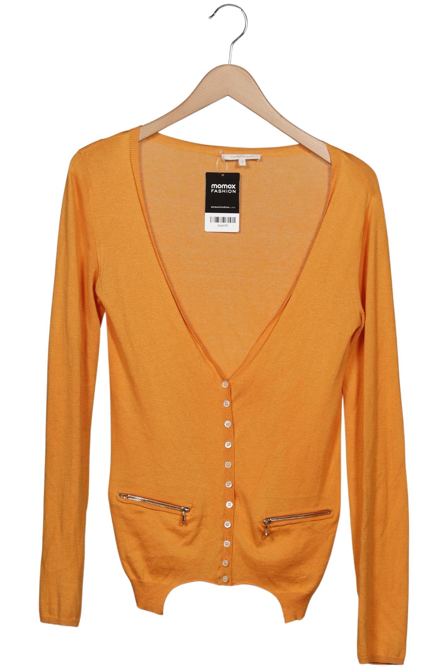 

Patrizia Pepe Damen Strickjacke, orange, Gr. 34
