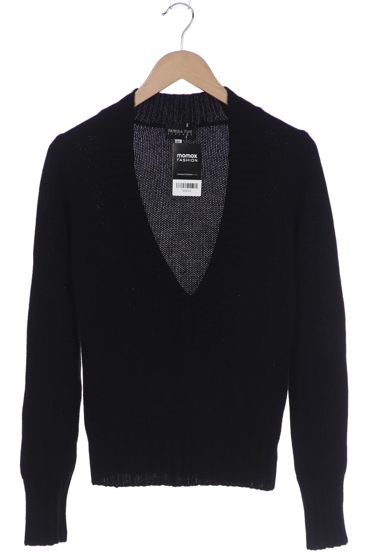

Patrizia Pepe Damen Pullover, schwarz, Gr. 44