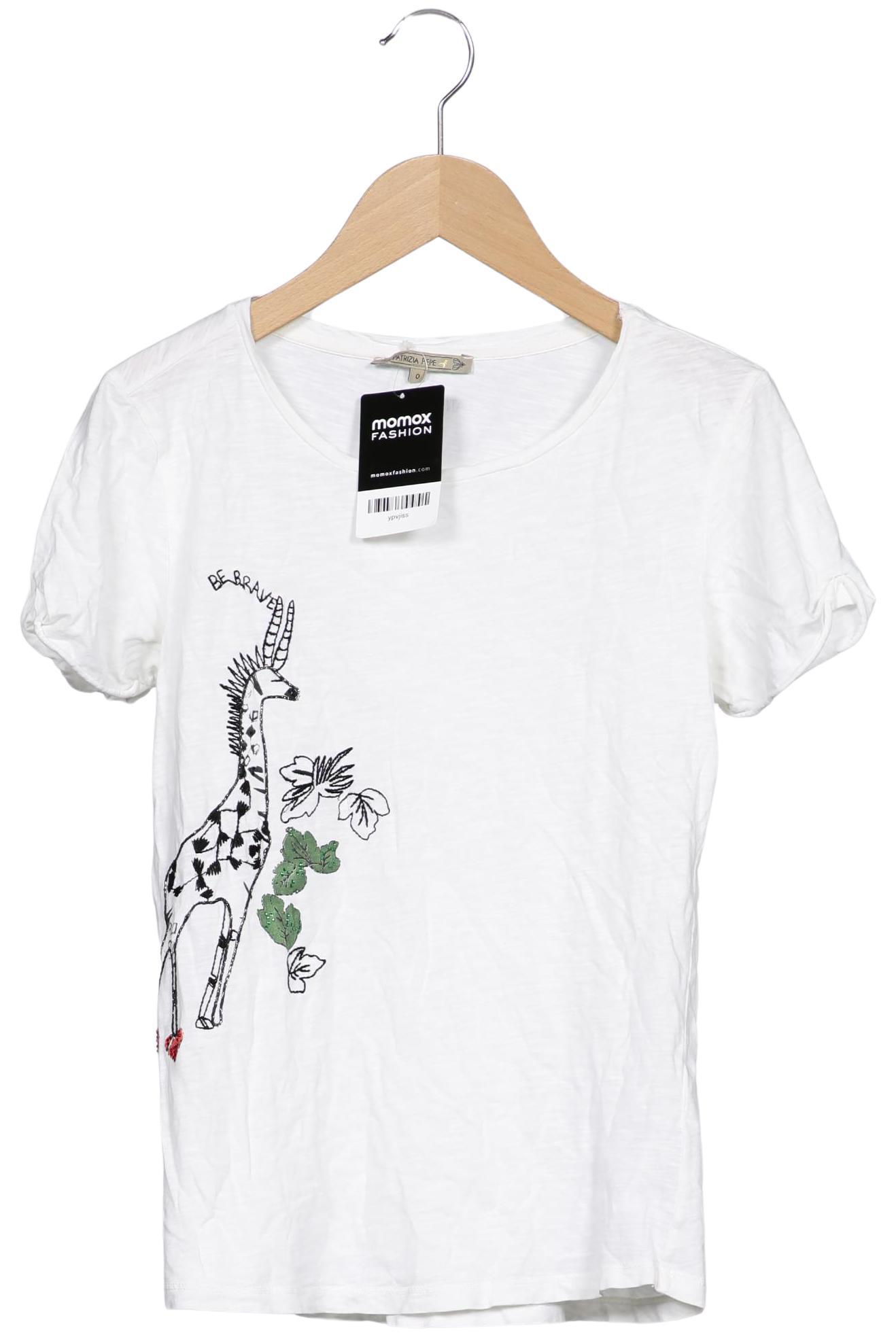 

Patrizia Pepe Damen T-Shirt, weiß, Gr. 32