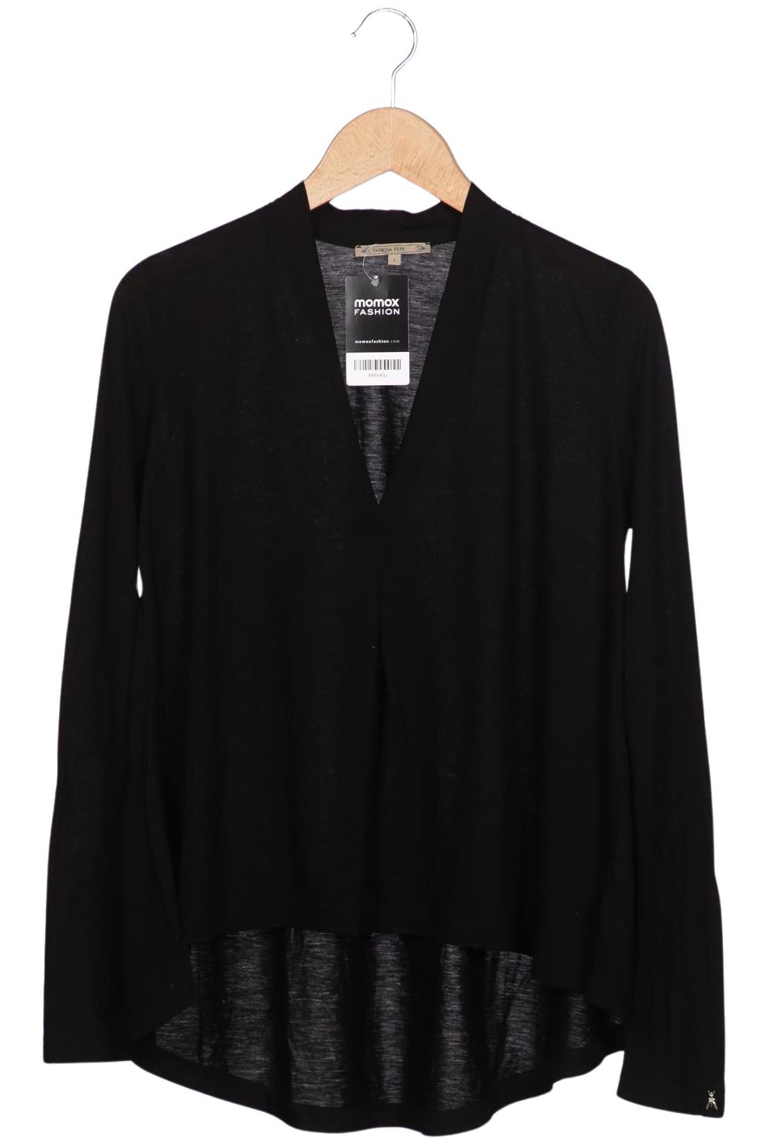 

Patrizia Pepe Damen Langarmshirt, schwarz, Gr. 36