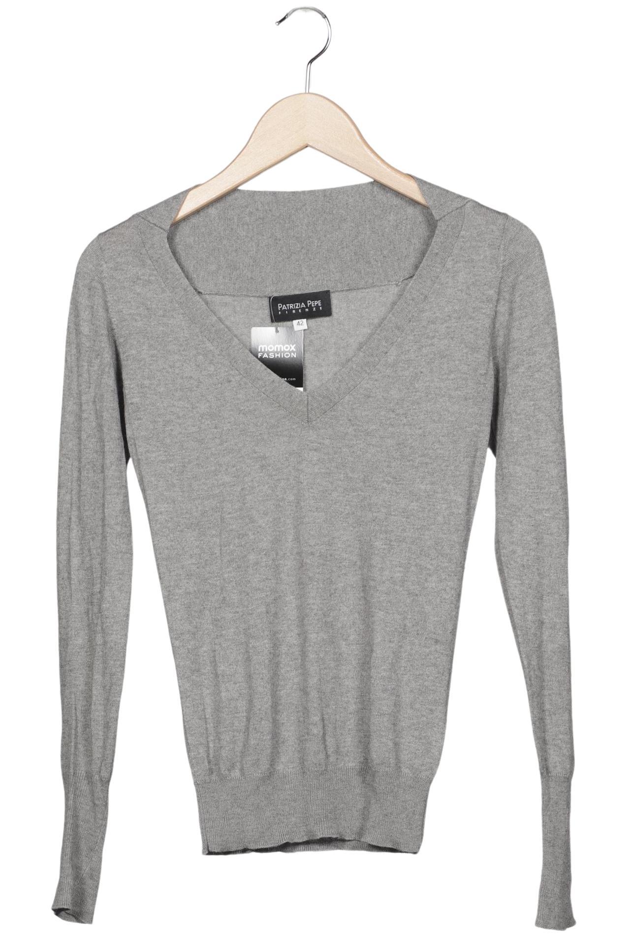 

Patrizia Pepe Damen Pullover, grau, Gr. 42