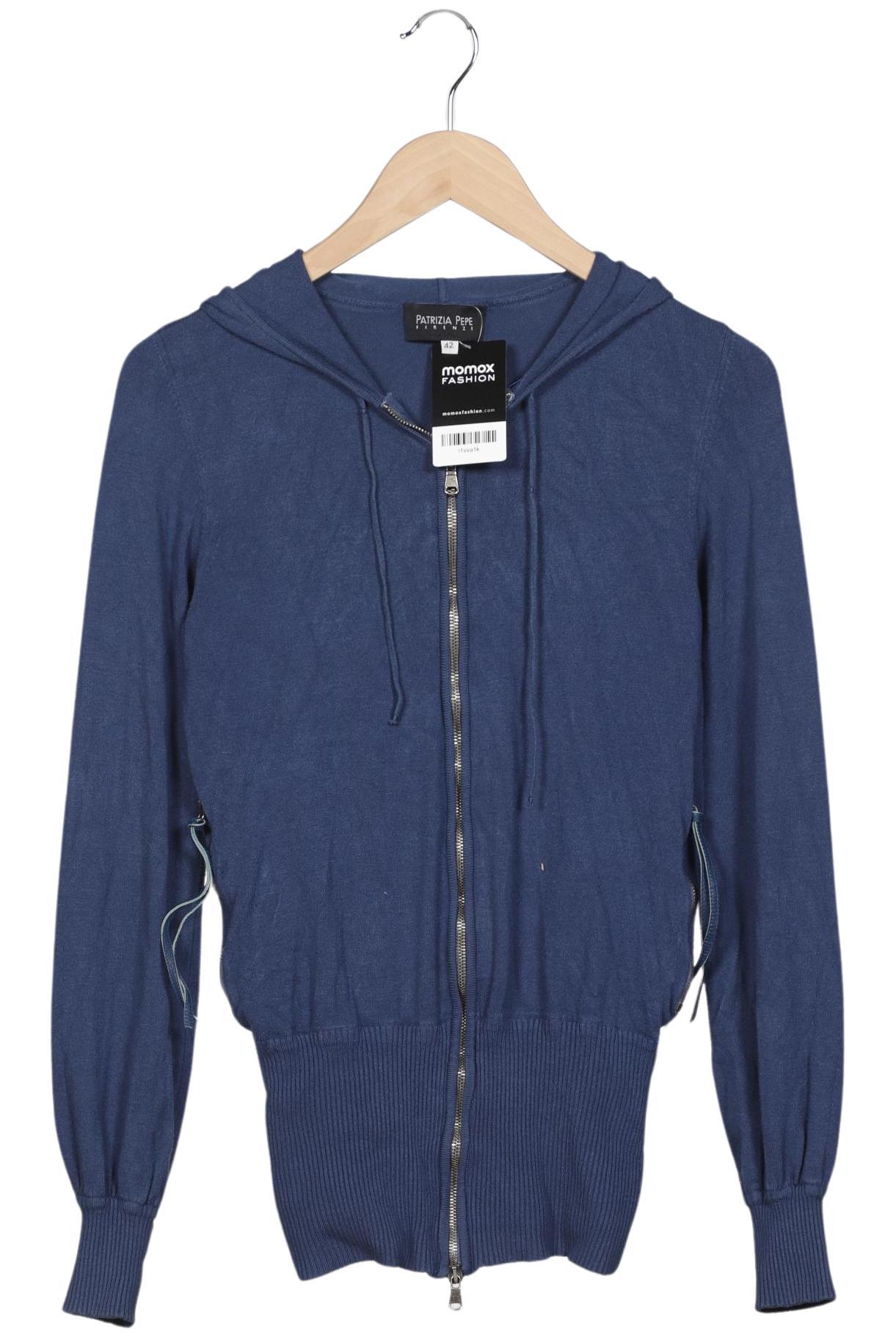

Patrizia Pepe Damen Kapuzenpullover, marineblau, Gr. 42