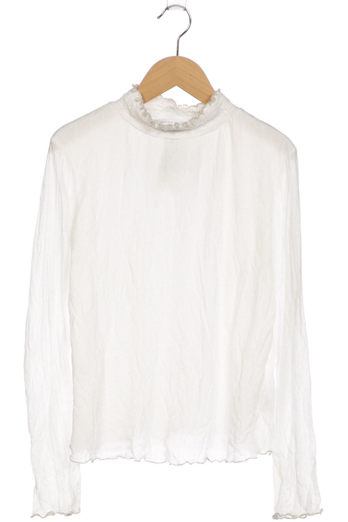 

Patrizia Pepe Damen Langarmshirt, weiß, Gr. 44
