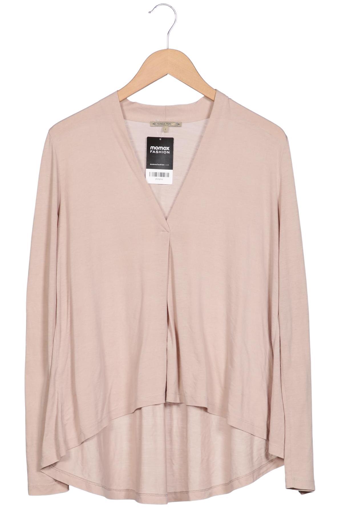 

Patrizia Pepe Damen Langarmshirt, beige, Gr. 36