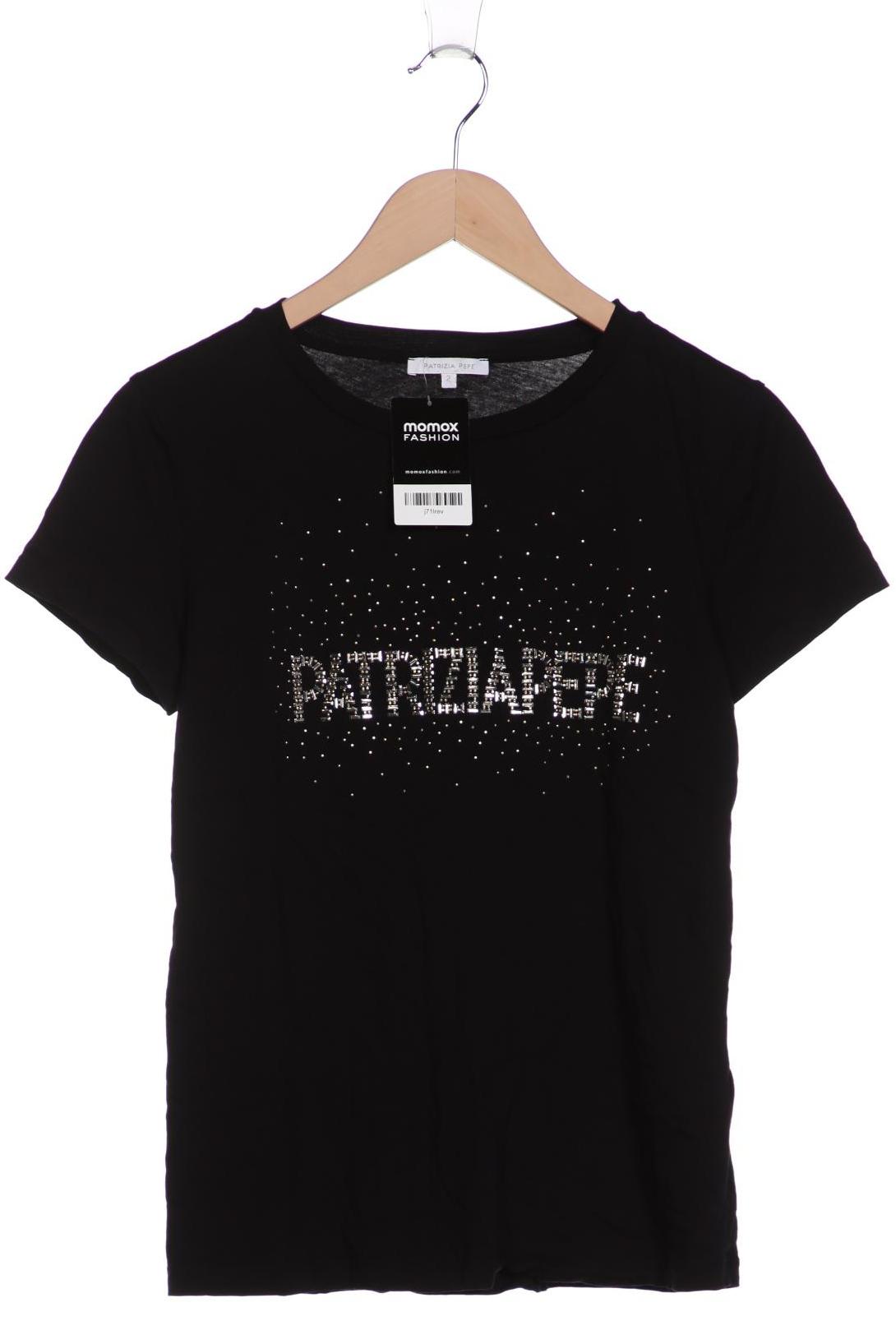 

Patrizia Pepe Damen T-Shirt, schwarz, Gr. 36