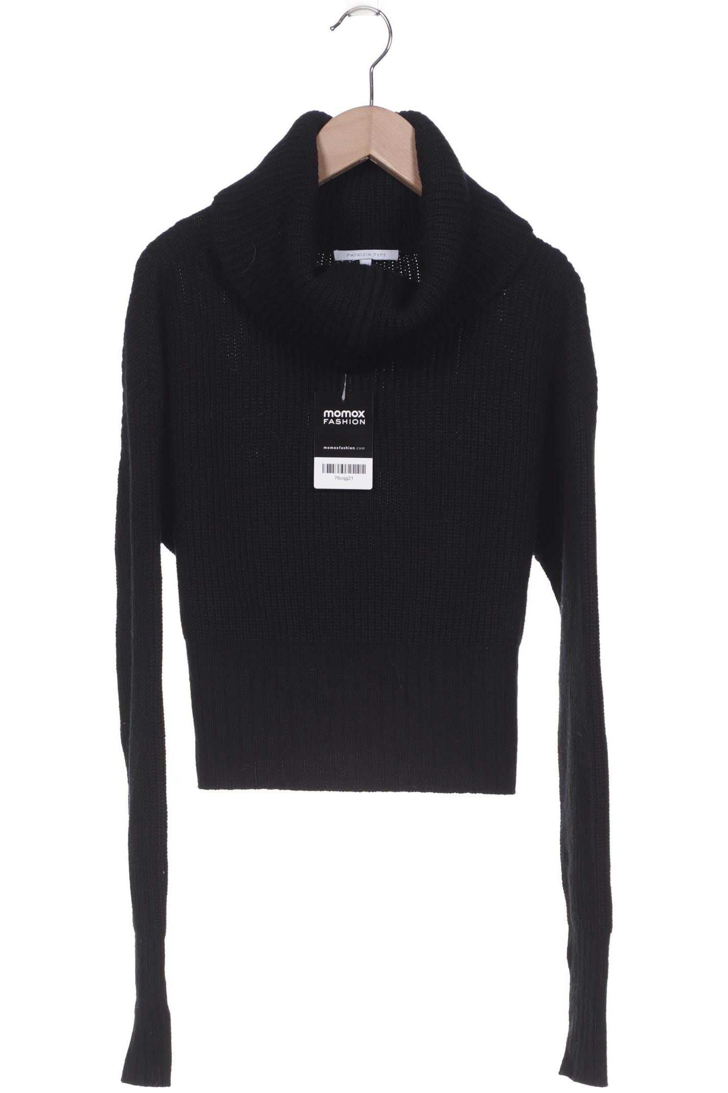 

Patrizia Pepe Damen Pullover, schwarz, Gr. 34