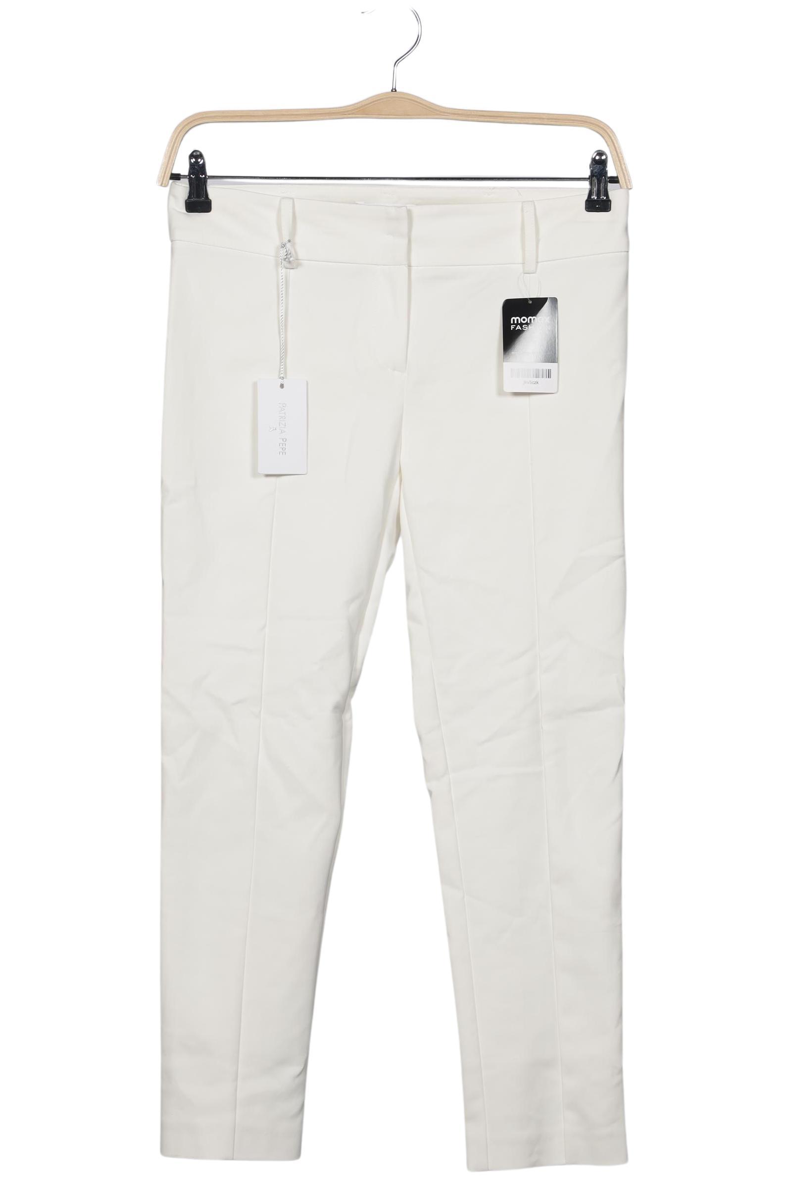 

Patrizia Pepe Damen Stoffhose, weiß, Gr. 44