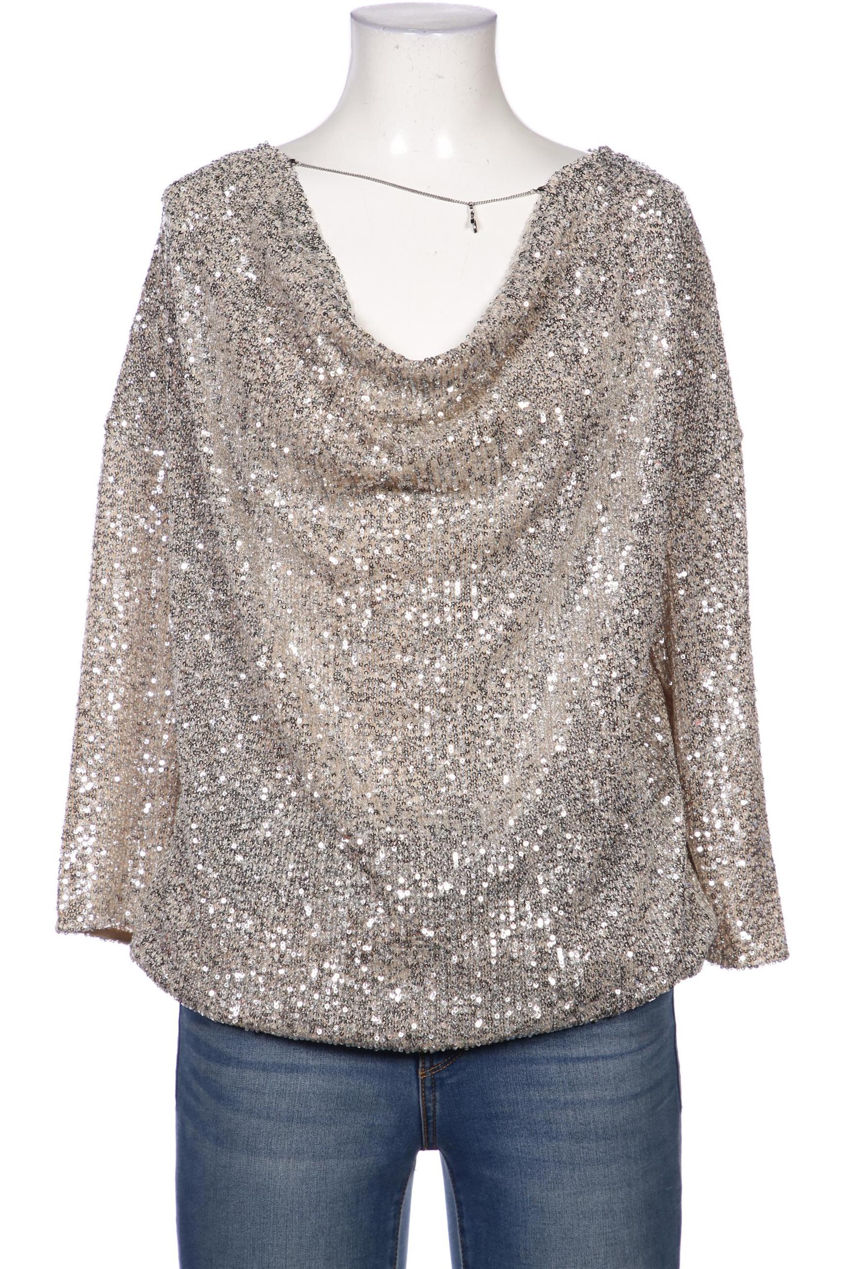 

Patrizia Pepe Damen Bluse, silber, Gr. 34