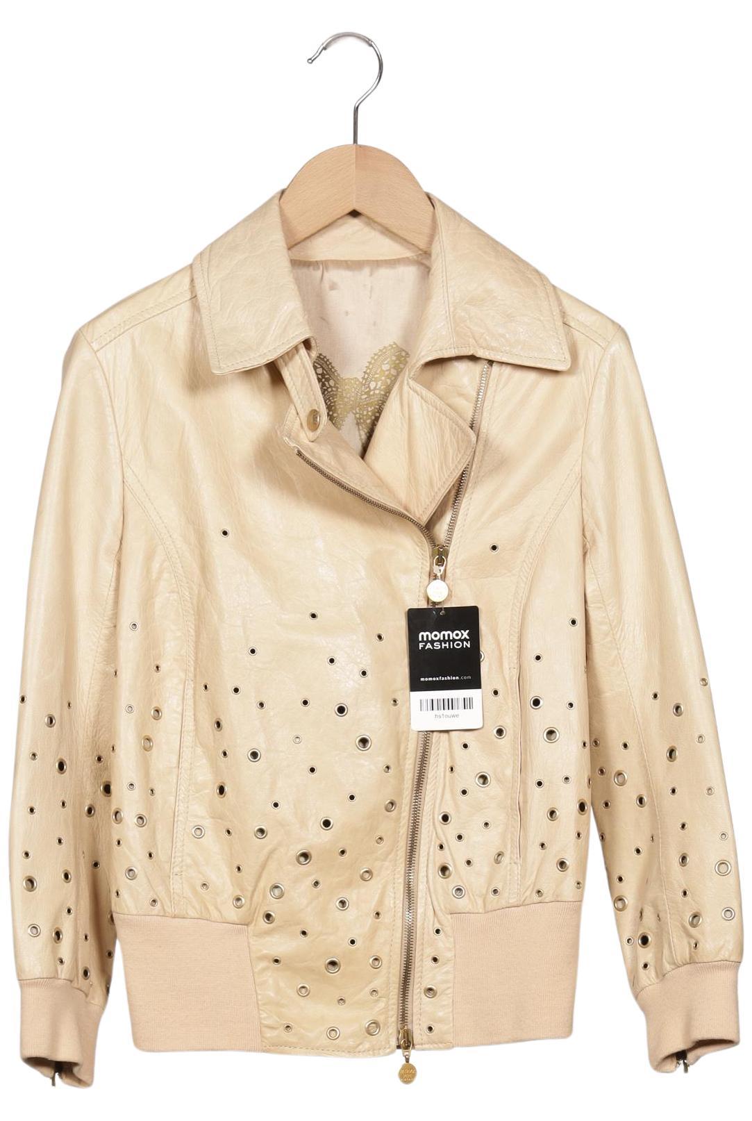 

Patrizia Pepe Damen Jacke, beige, Gr. 42