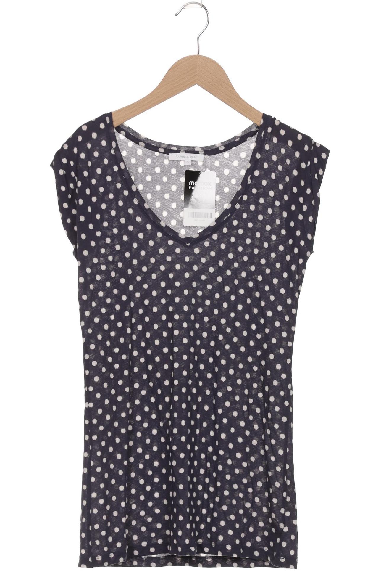 

Patrizia Pepe Damen T-Shirt, marineblau, Gr. 32