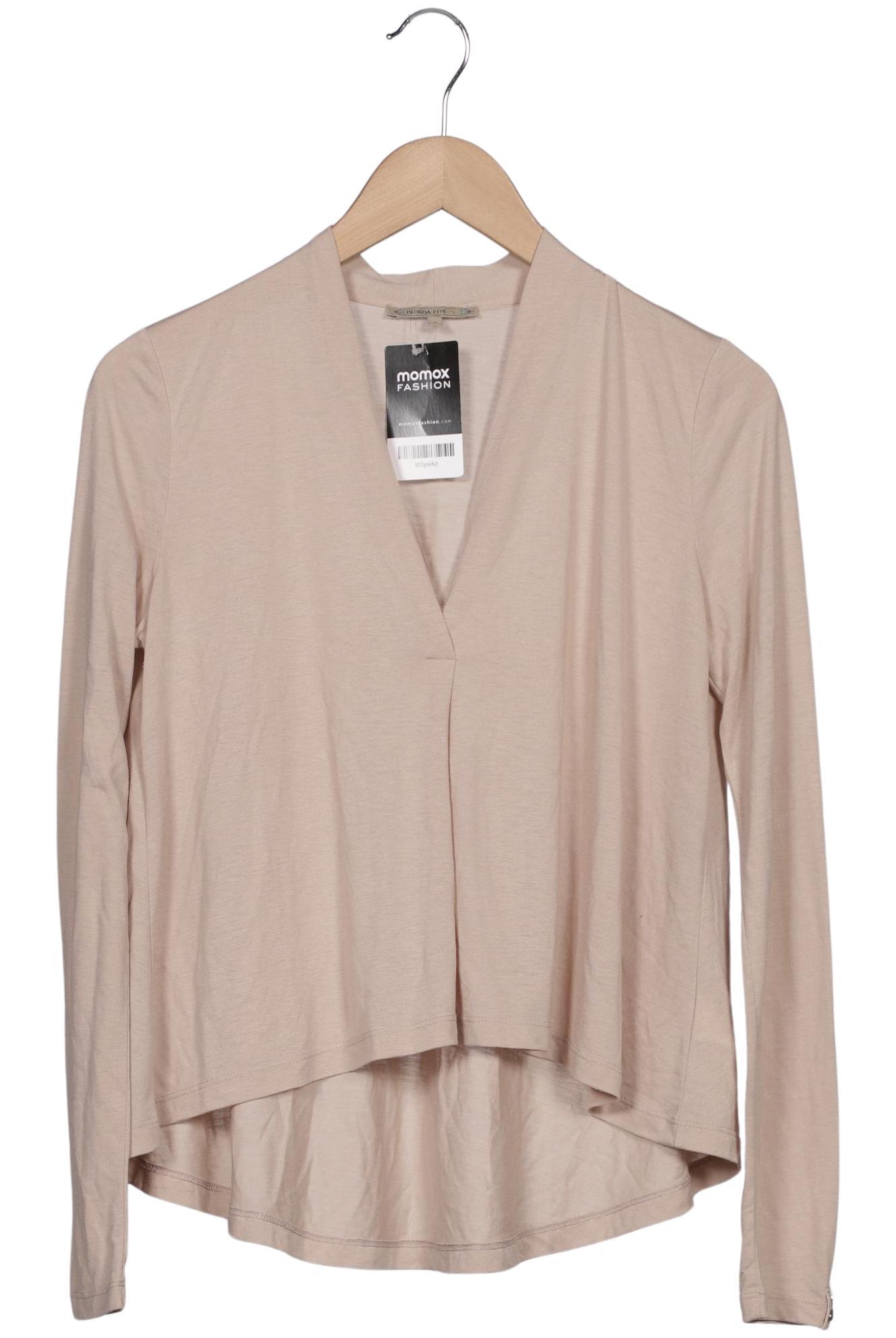 

Patrizia Pepe Damen Langarmshirt, beige, Gr. 32