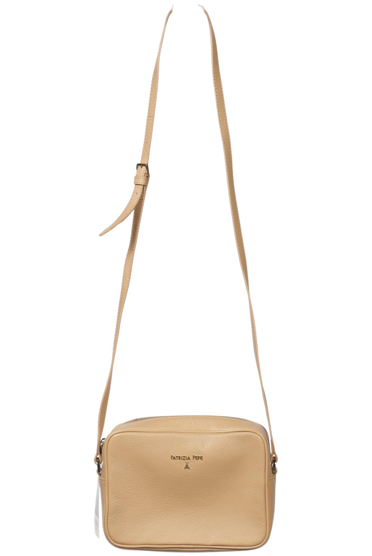 

Patrizia Pepe Damen Handtasche, beige, Gr.