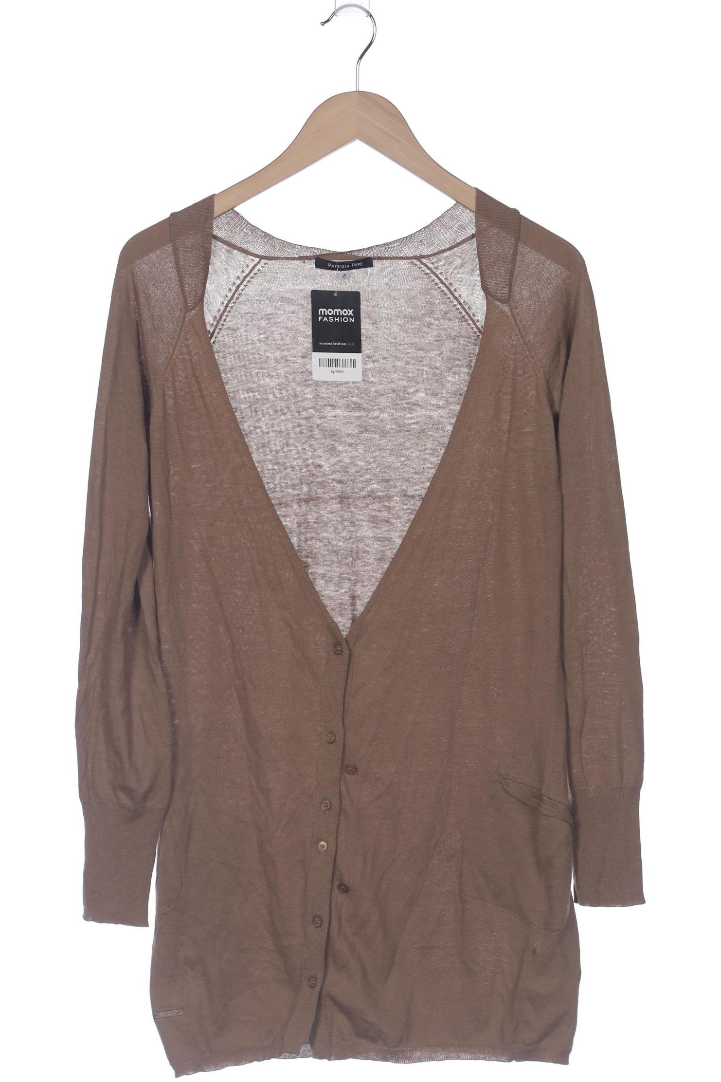 

Patrizia Pepe Damen Strickjacke, braun, Gr. 36