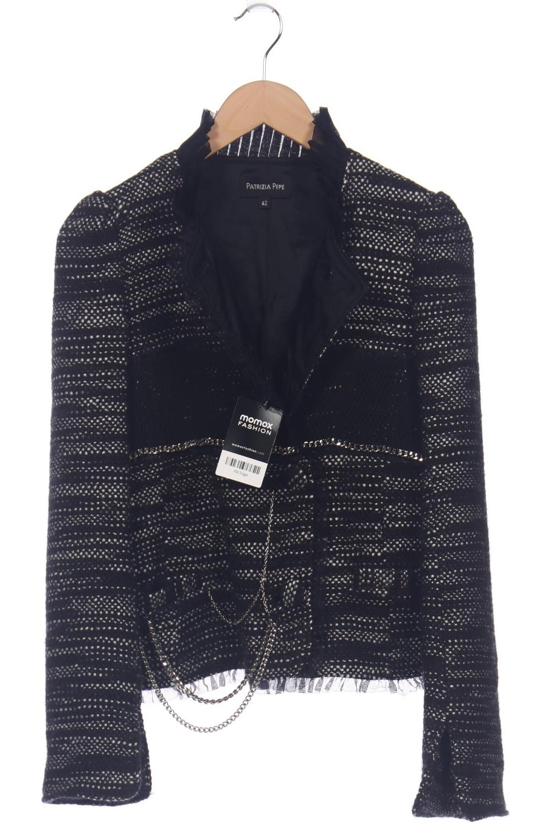 

Patrizia Pepe Damen Jacke, schwarz, Gr. 42