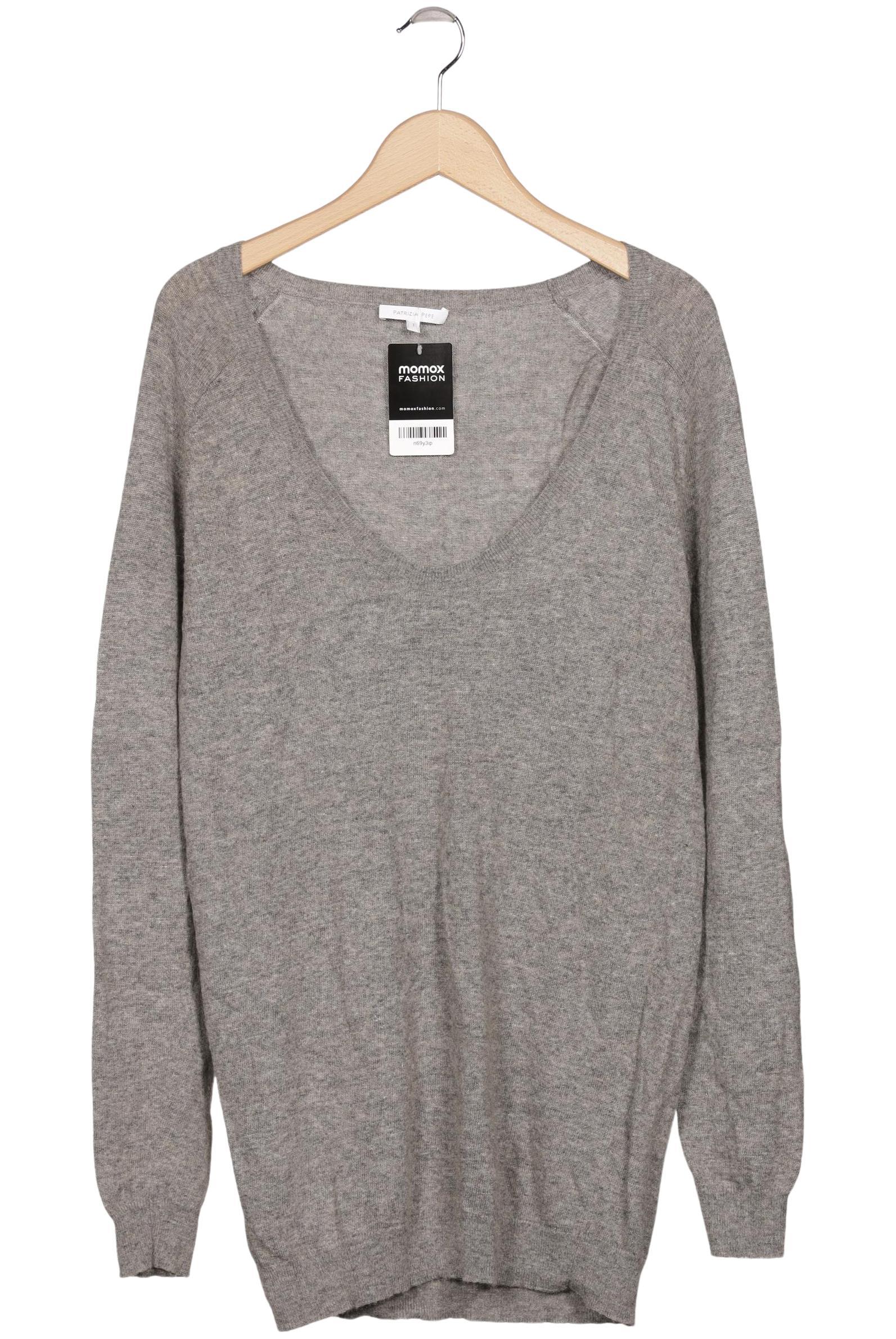 

Patrizia Pepe Damen Pullover, grau, Gr. 34