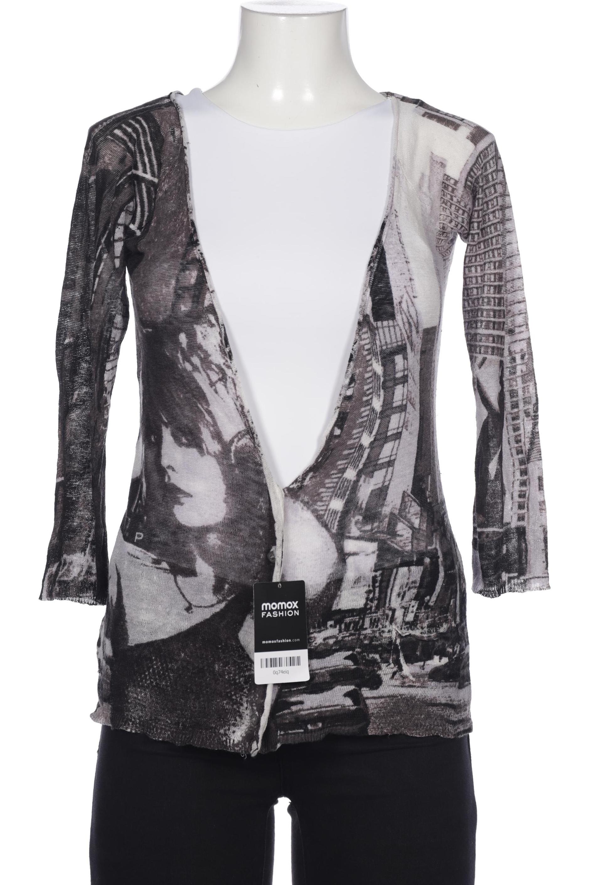 

Patrizia Pepe Damen Strickjacke, grau, Gr. 34