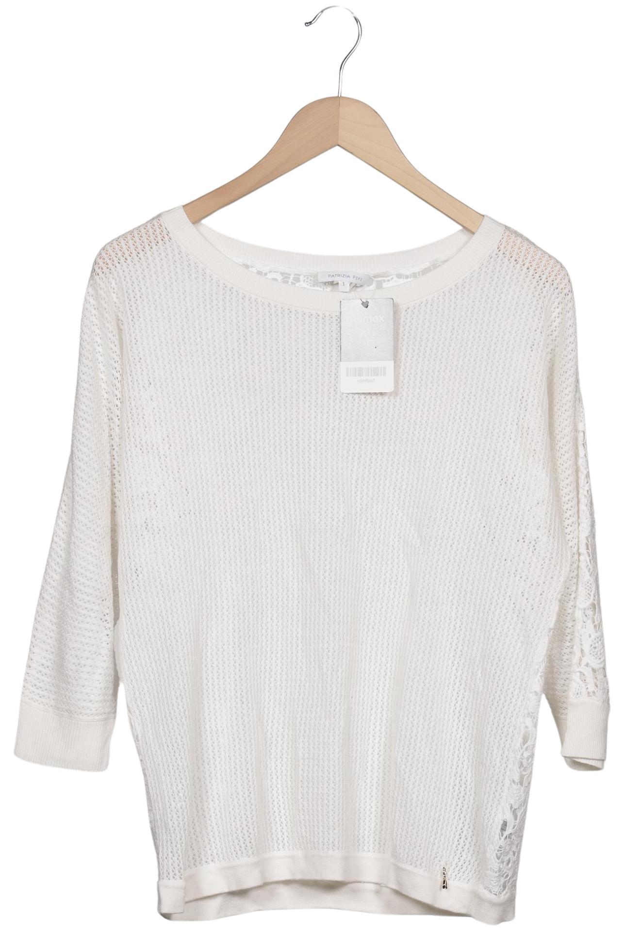 

Patrizia Pepe Damen Pullover, cremeweiß, Gr. 36