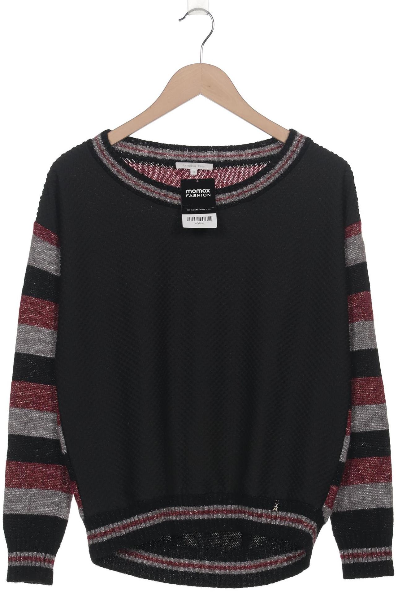 

Patrizia Pepe Damen Pullover, schwarz, Gr. 32
