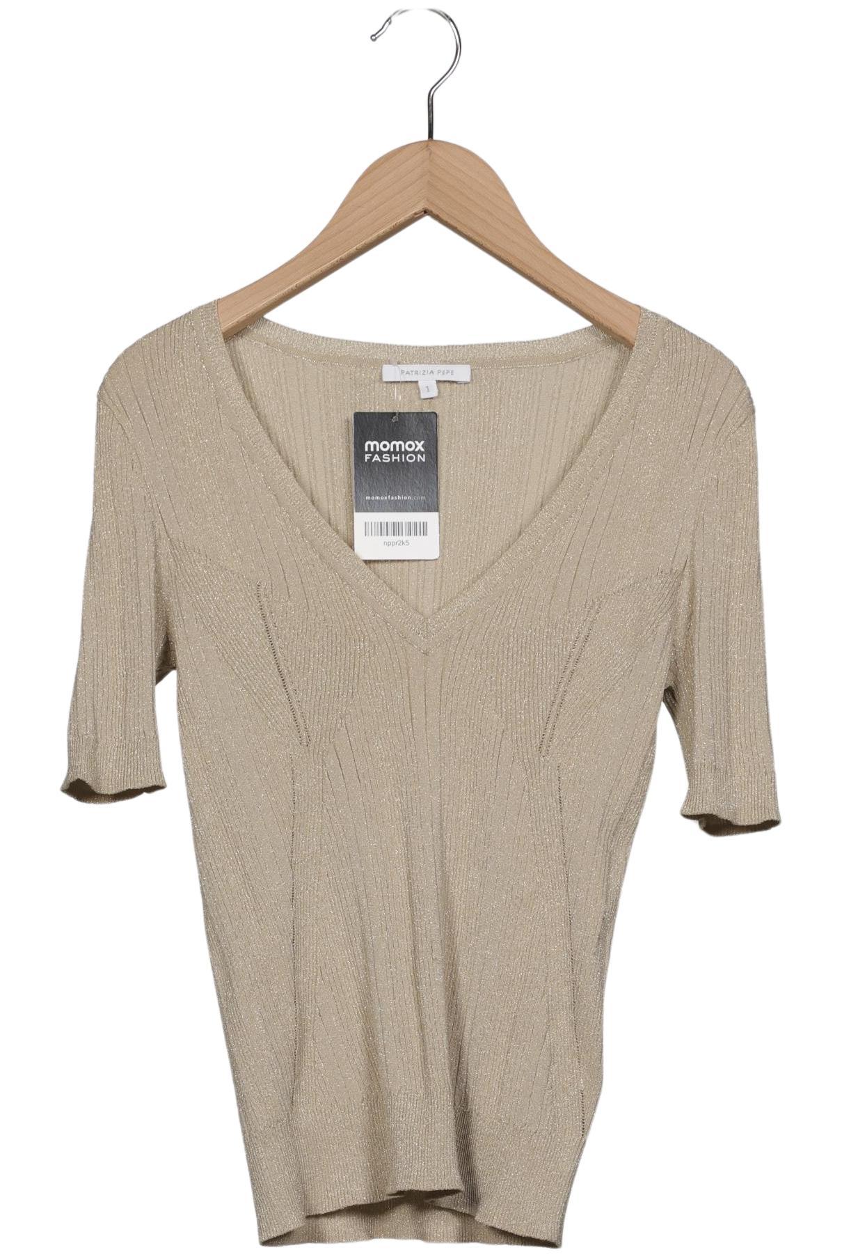 

Patrizia Pepe Damen Pullover, beige, Gr. 36