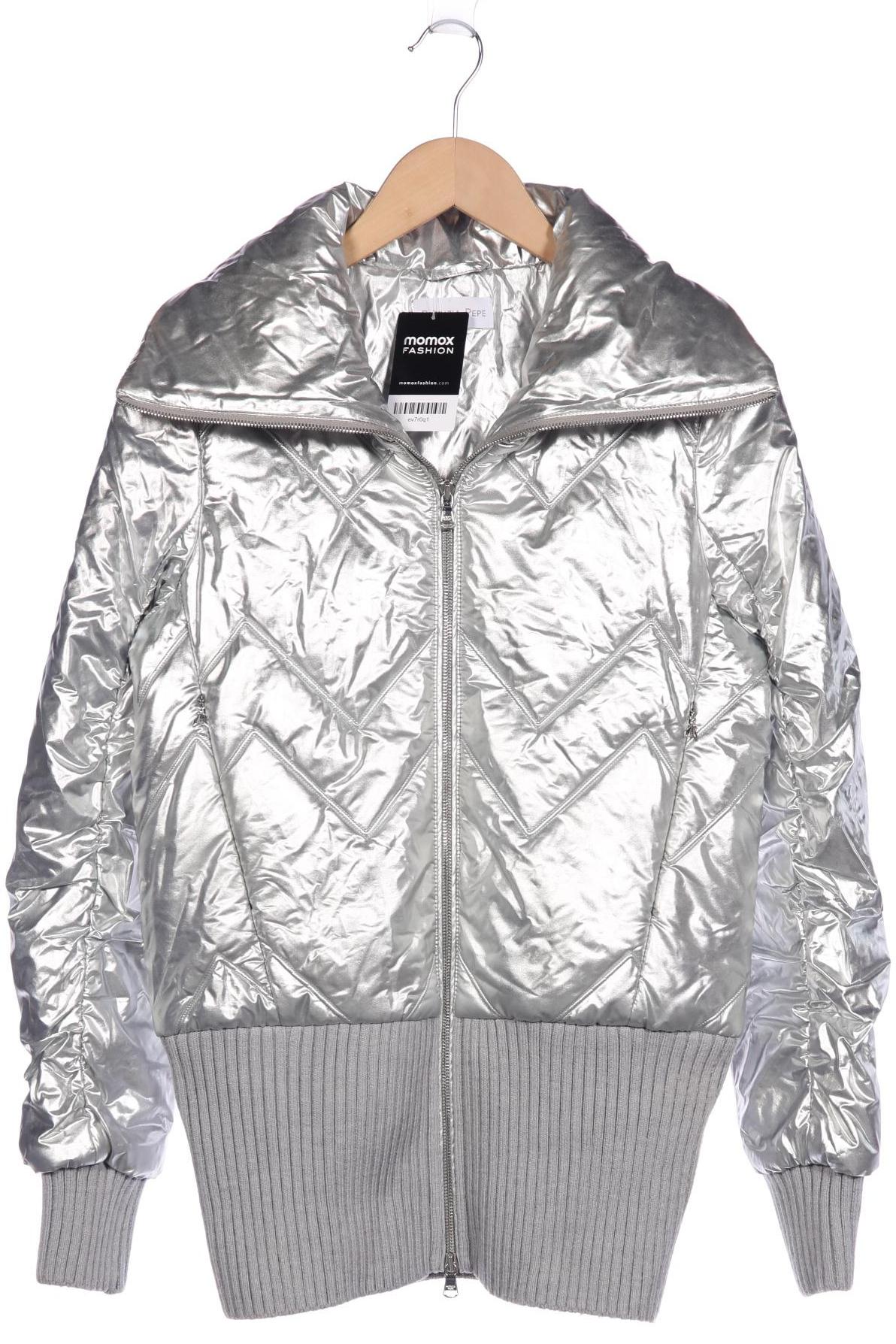 

Patrizia Pepe Damen Jacke, silber, Gr. 40