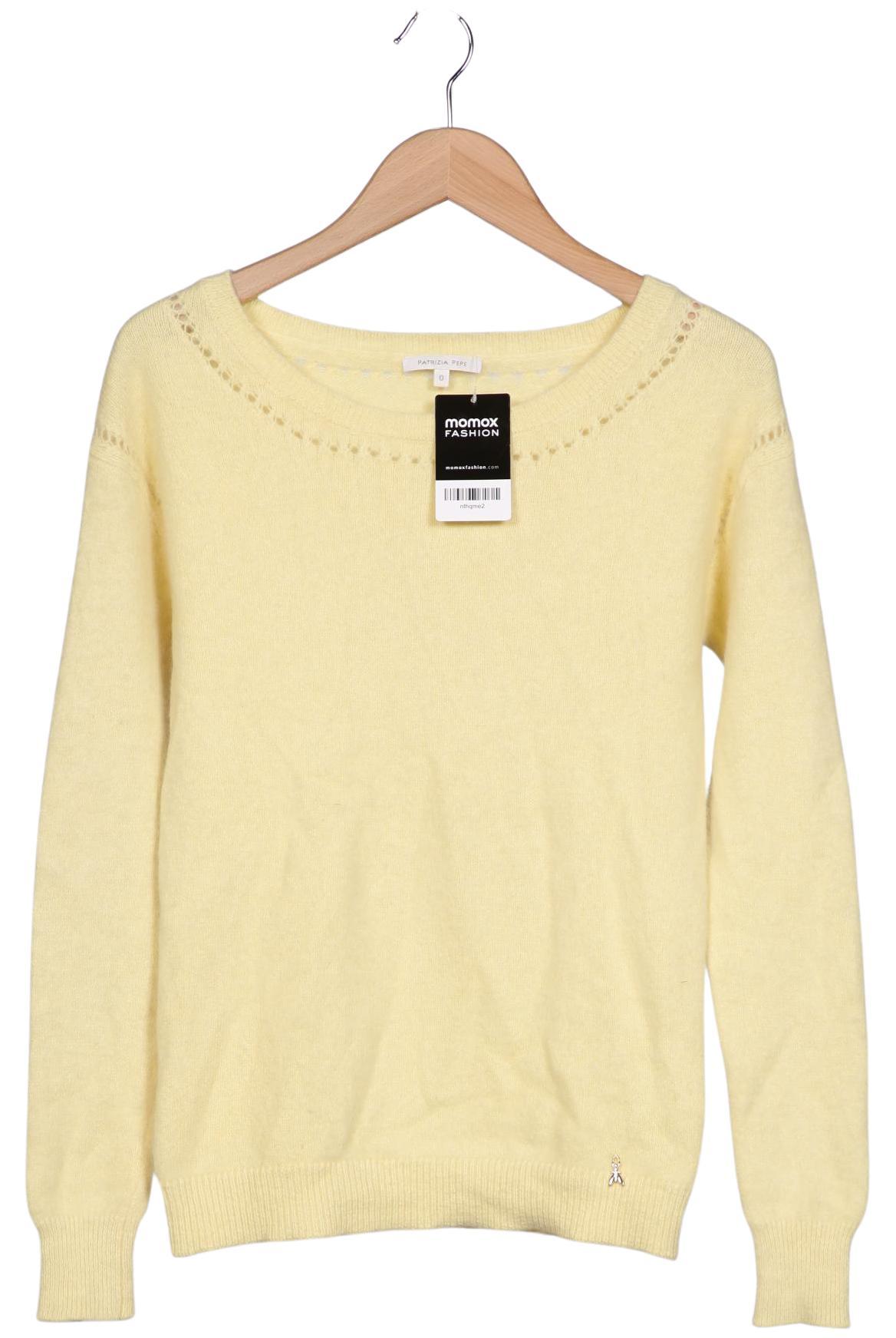 

Patrizia Pepe Damen Pullover, gelb, Gr. 32